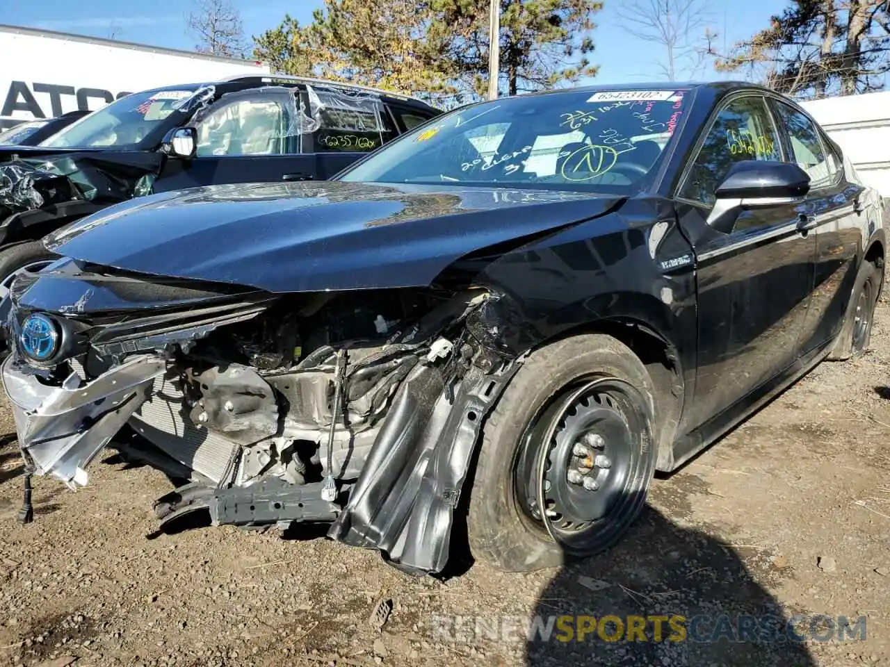 9 Photograph of a damaged car 4T1F31AK3MU562461 TOYOTA CAMRY 2021