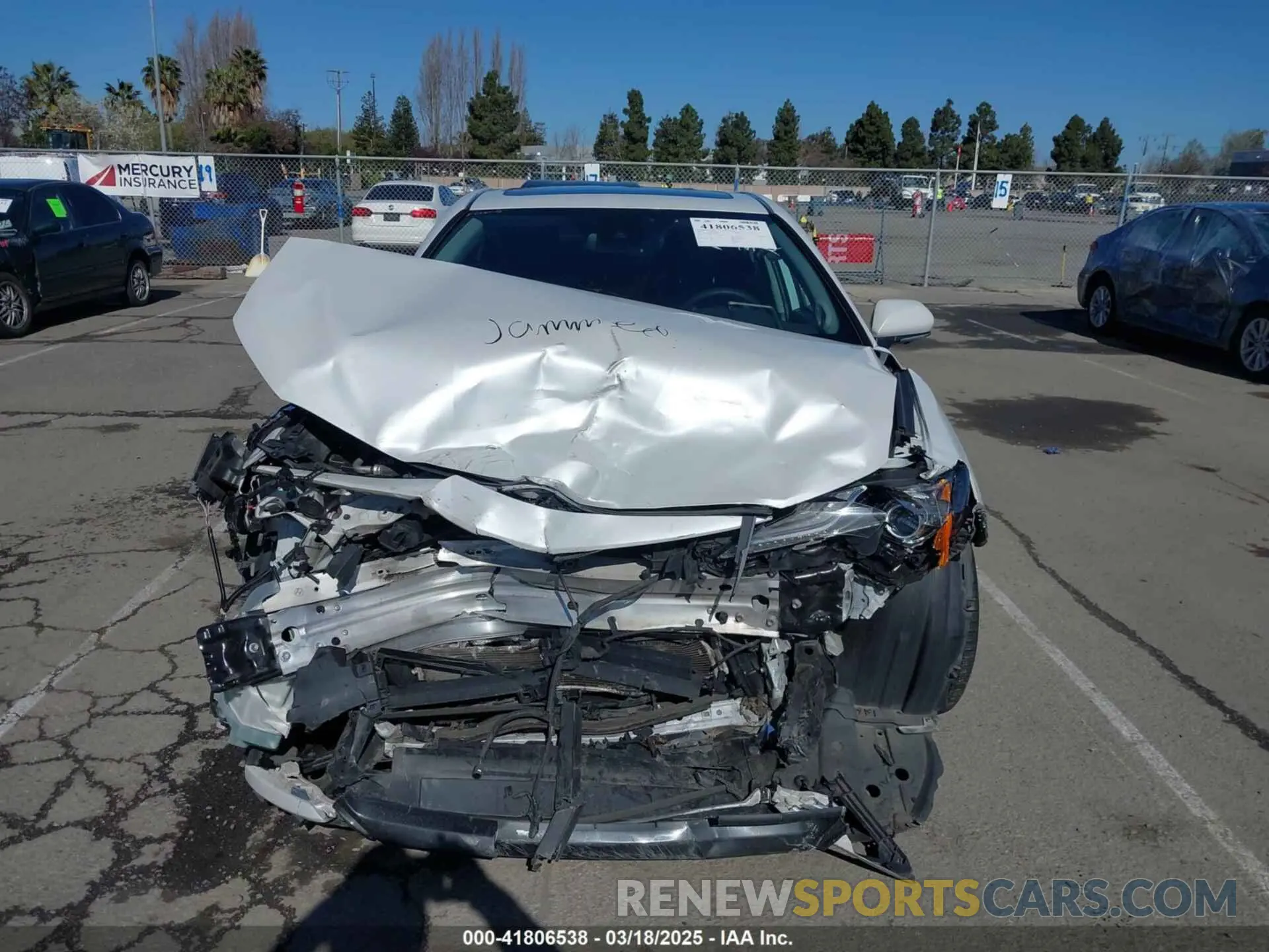 6 Photograph of a damaged car 4T1F31AK7MU548885 TOYOTA CAMRY 2021