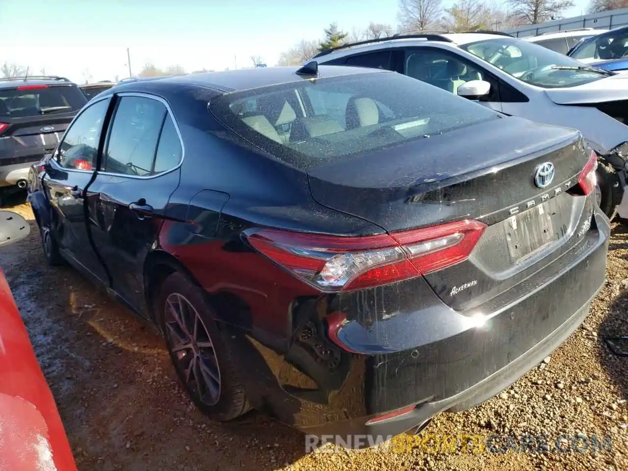 3 Photograph of a damaged car 4T1F31AK8MU547700 TOYOTA CAMRY 2021