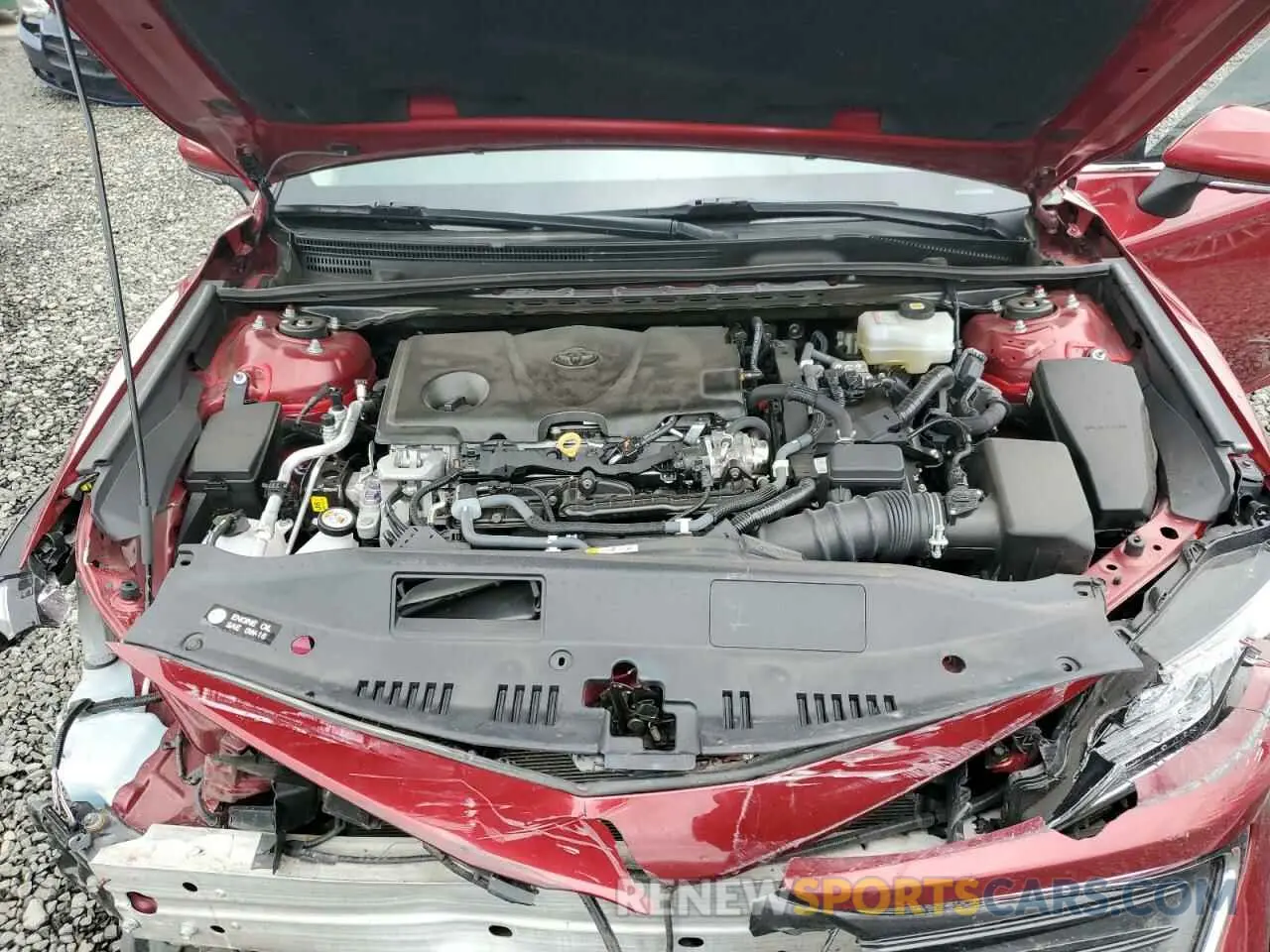 11 Photograph of a damaged car 4T1F31AK9MU557832 TOYOTA CAMRY 2021