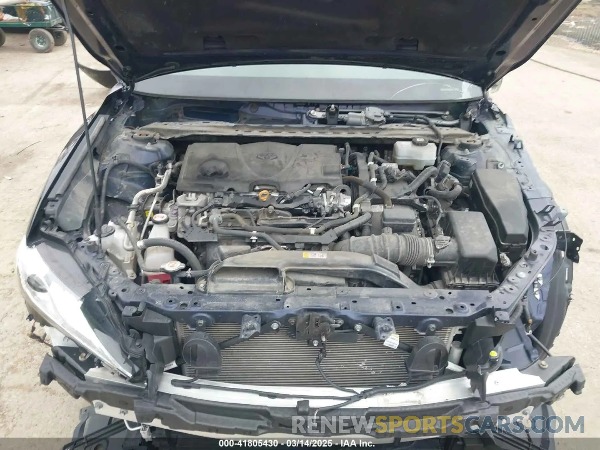 10 Photograph of a damaged car 4T1F31AK9MU568068 TOYOTA CAMRY 2021