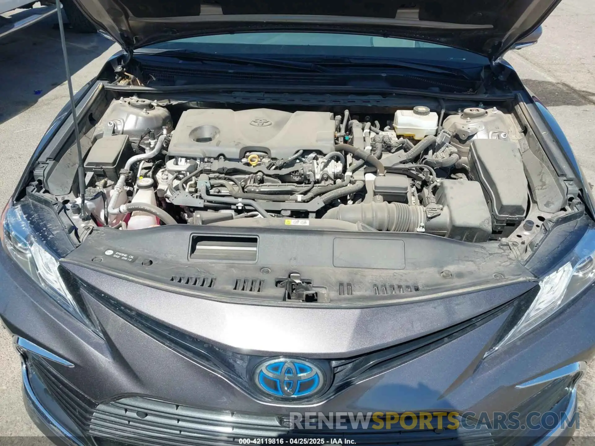 10 Photograph of a damaged car 4T1F31AKXMU565647 TOYOTA CAMRY 2021