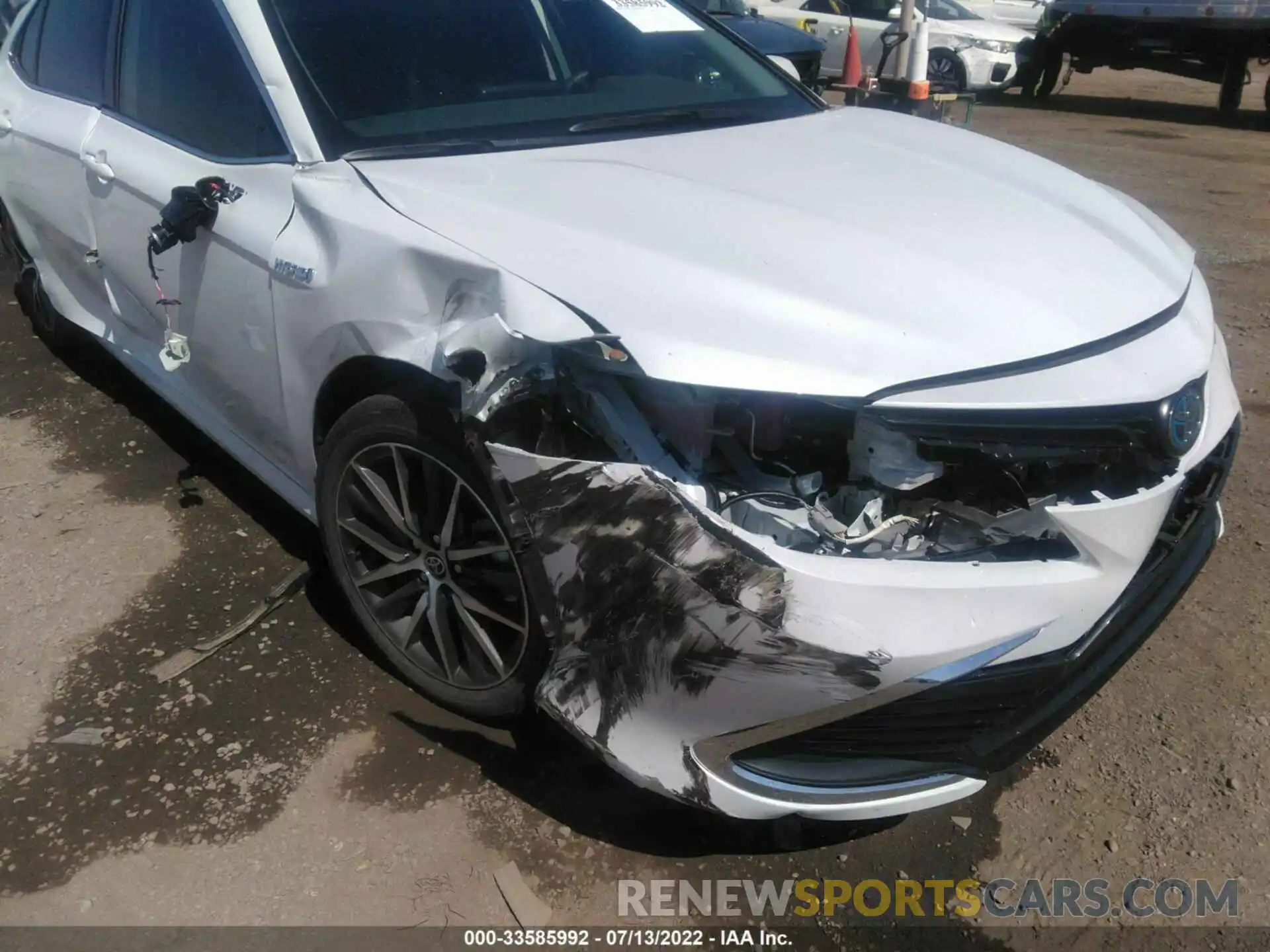 6 Photograph of a damaged car 4T1F31AKXMU568208 TOYOTA CAMRY 2021