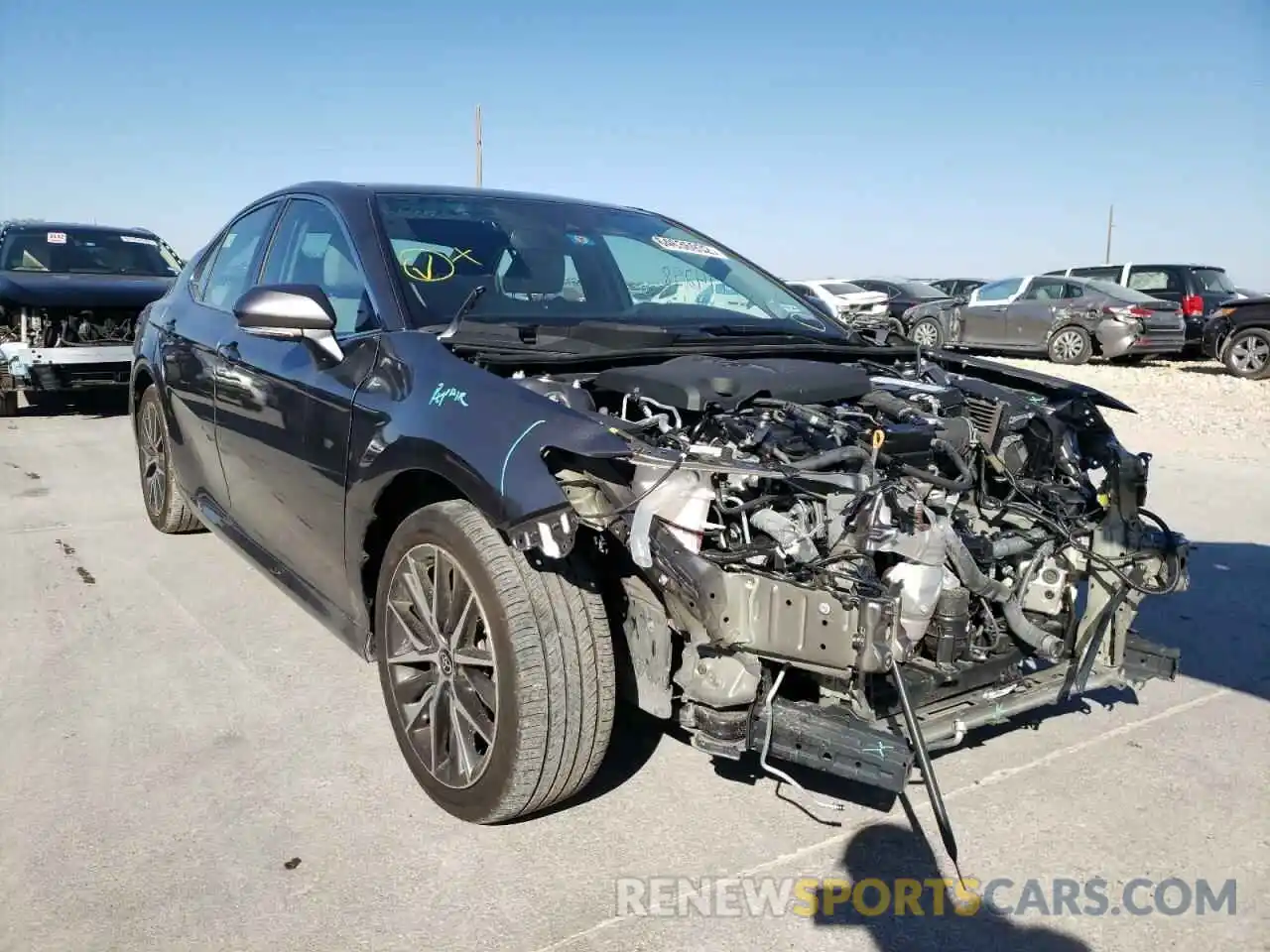 4 Photograph of a damaged car 4T1FZ1AK4MU052540 TOYOTA CAMRY 2021