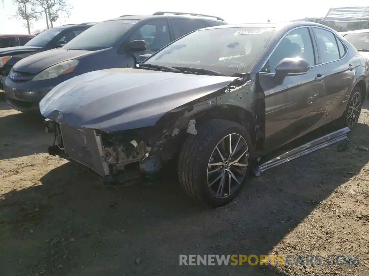 2 Photograph of a damaged car 4T1FZ1AK5MU049274 TOYOTA CAMRY 2021