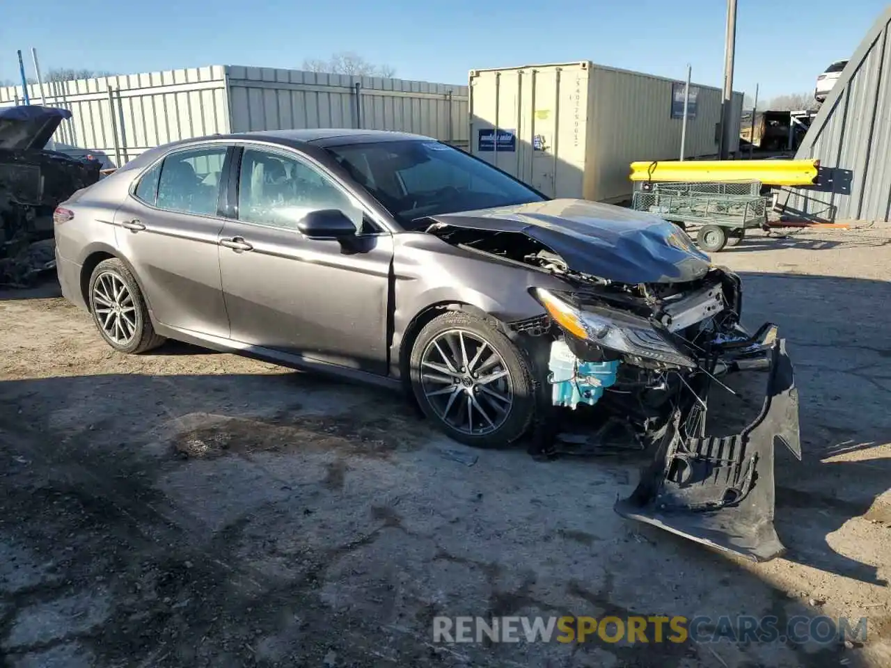 4 Photograph of a damaged car 4T1FZ1AK6MU058131 TOYOTA CAMRY 2021