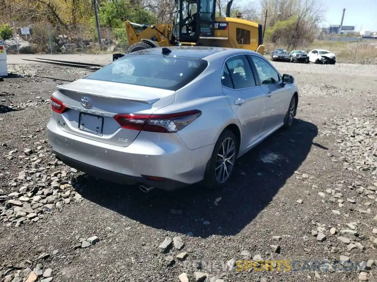 4 Photograph of a damaged car 4T1FZ1AK8MU047373 TOYOTA CAMRY 2021