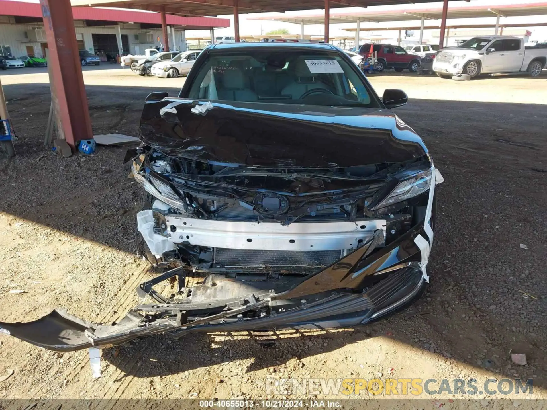 12 Photograph of a damaged car 4T1FZ1AK8MU052668 TOYOTA CAMRY 2021