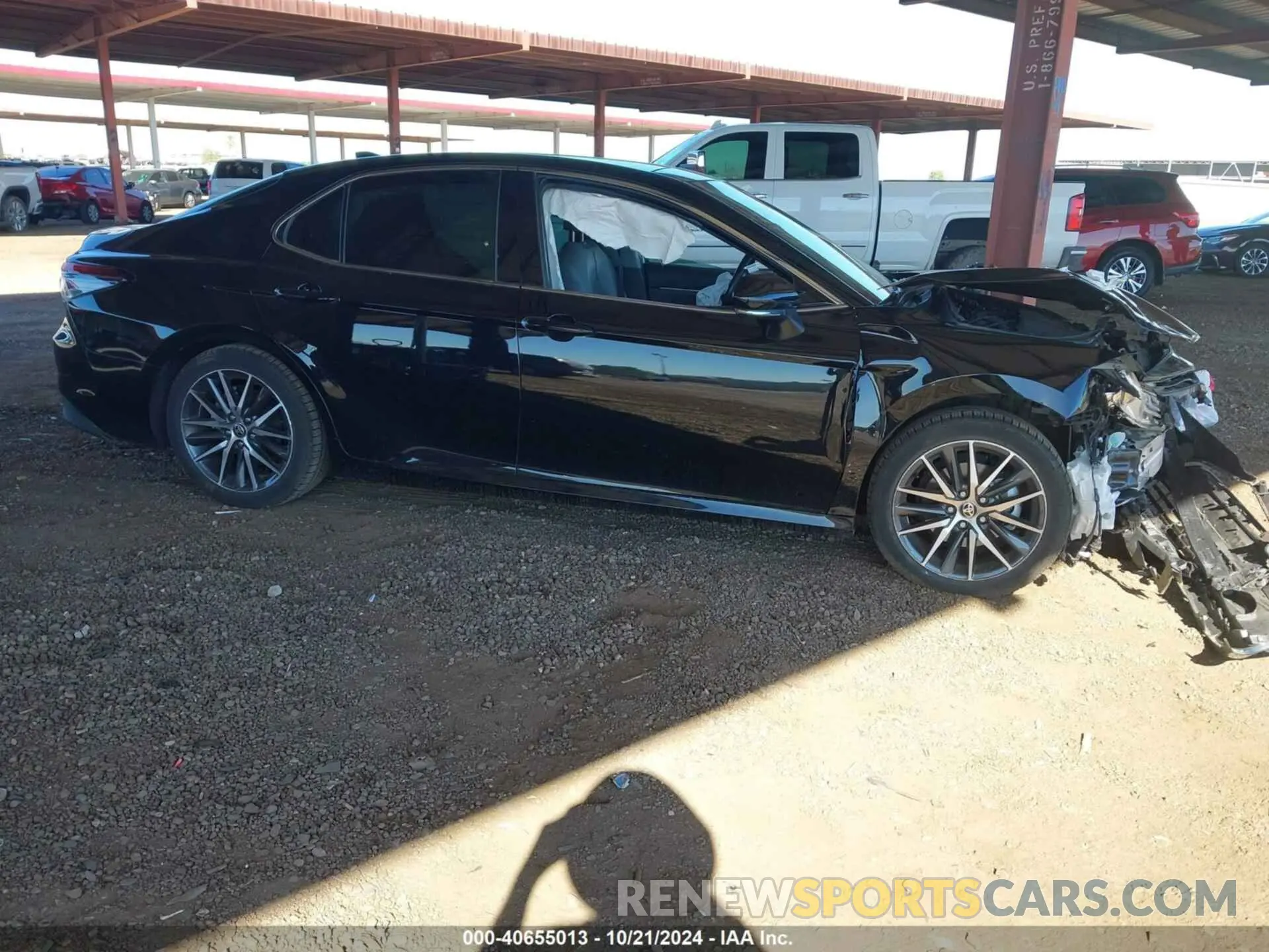 13 Photograph of a damaged car 4T1FZ1AK8MU052668 TOYOTA CAMRY 2021