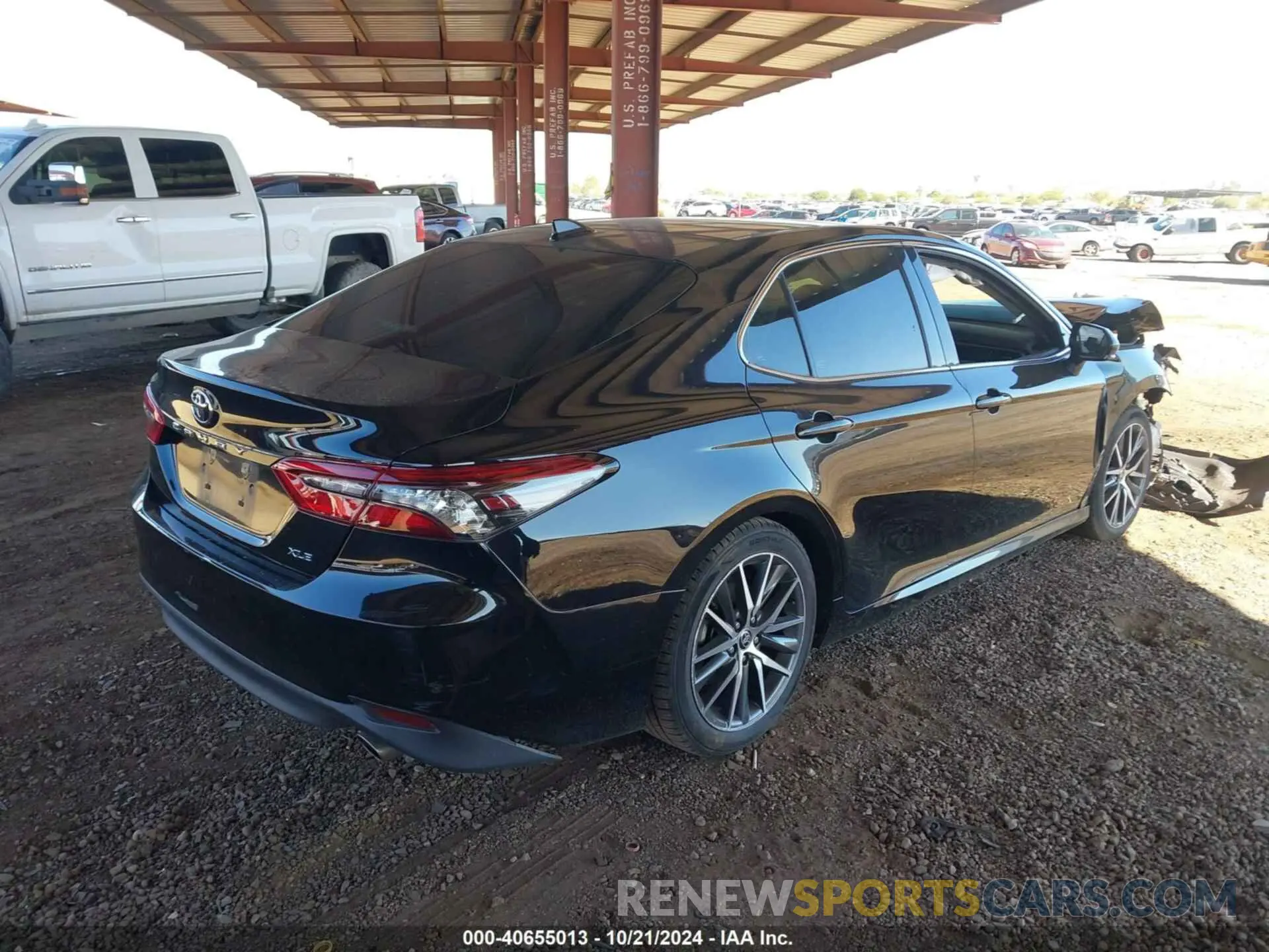 4 Photograph of a damaged car 4T1FZ1AK8MU052668 TOYOTA CAMRY 2021