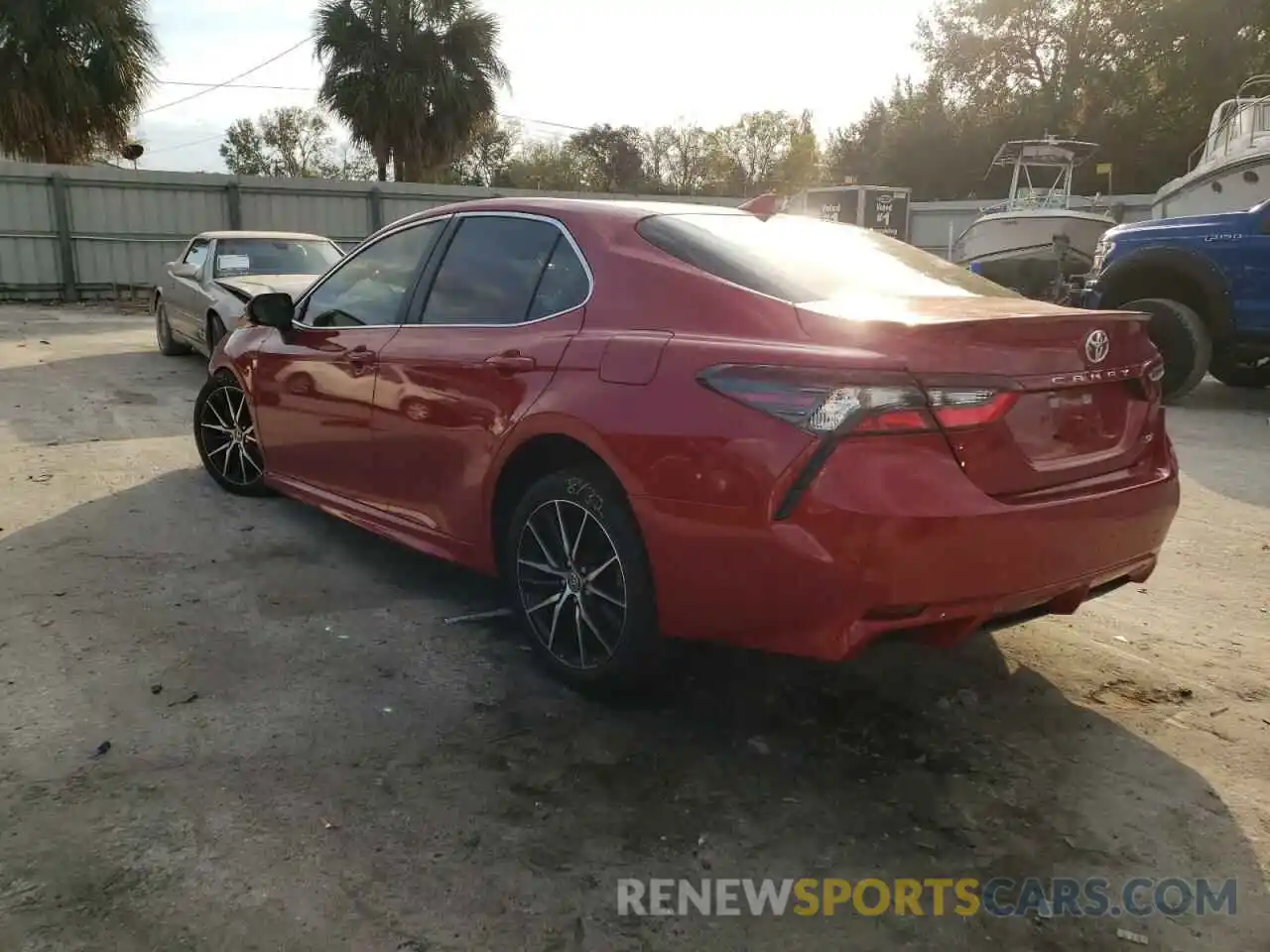 3 Photograph of a damaged car 4T1G11AK0MU402922 TOYOTA CAMRY 2021