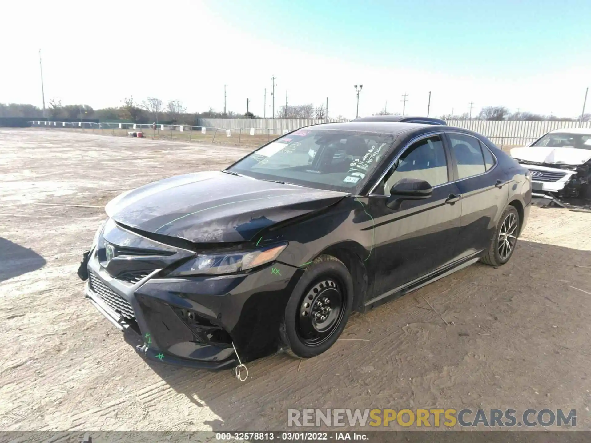 2 Photograph of a damaged car 4T1G11AK0MU408249 TOYOTA CAMRY 2021