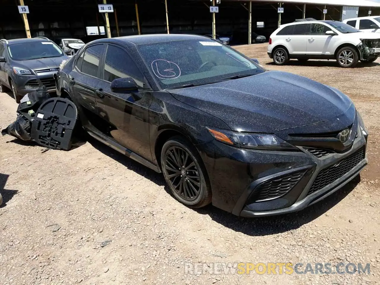 1 Photograph of a damaged car 4T1G11AK0MU410339 TOYOTA CAMRY 2021