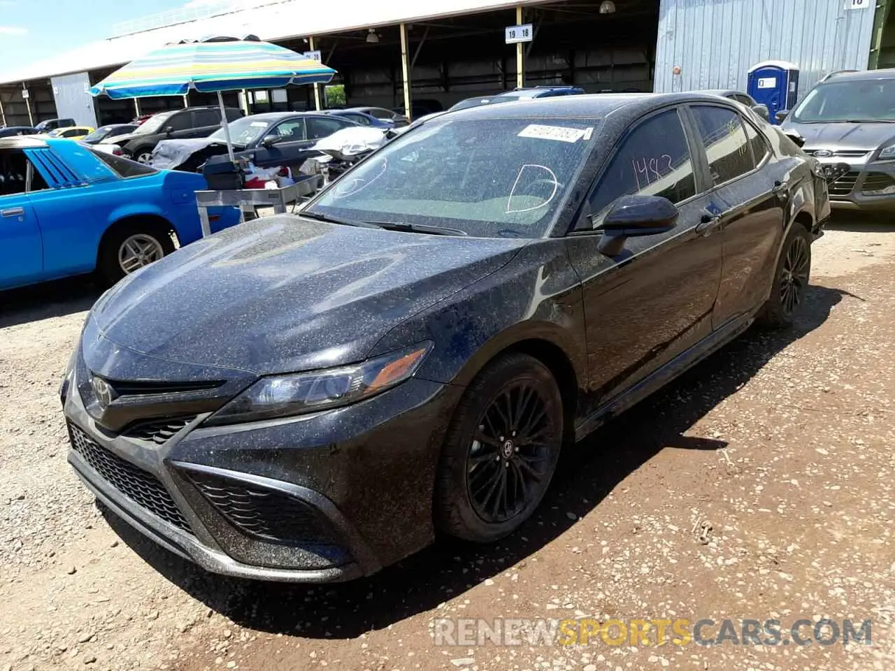 2 Photograph of a damaged car 4T1G11AK0MU410339 TOYOTA CAMRY 2021