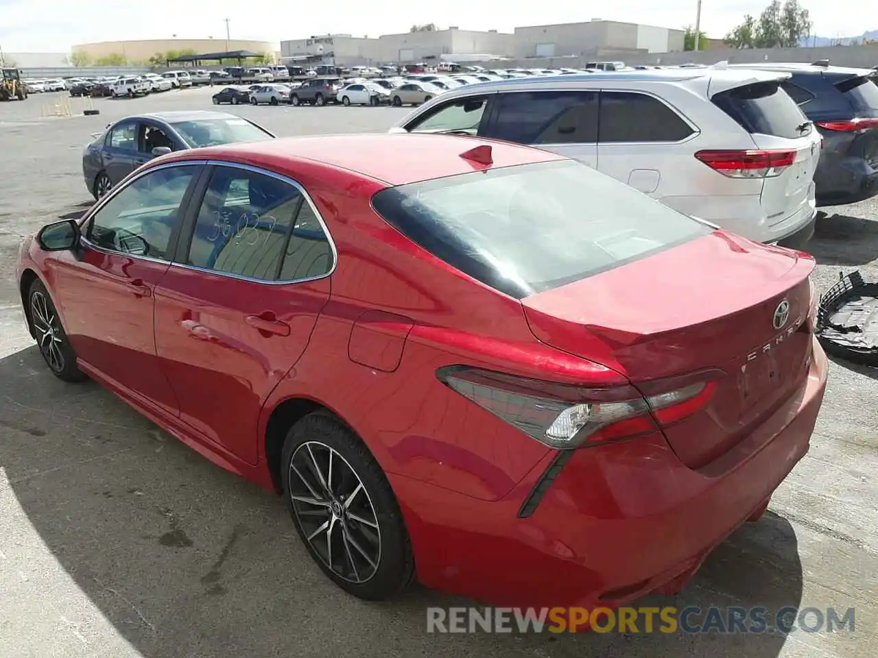 3 Photograph of a damaged car 4T1G11AK0MU415461 TOYOTA CAMRY 2021