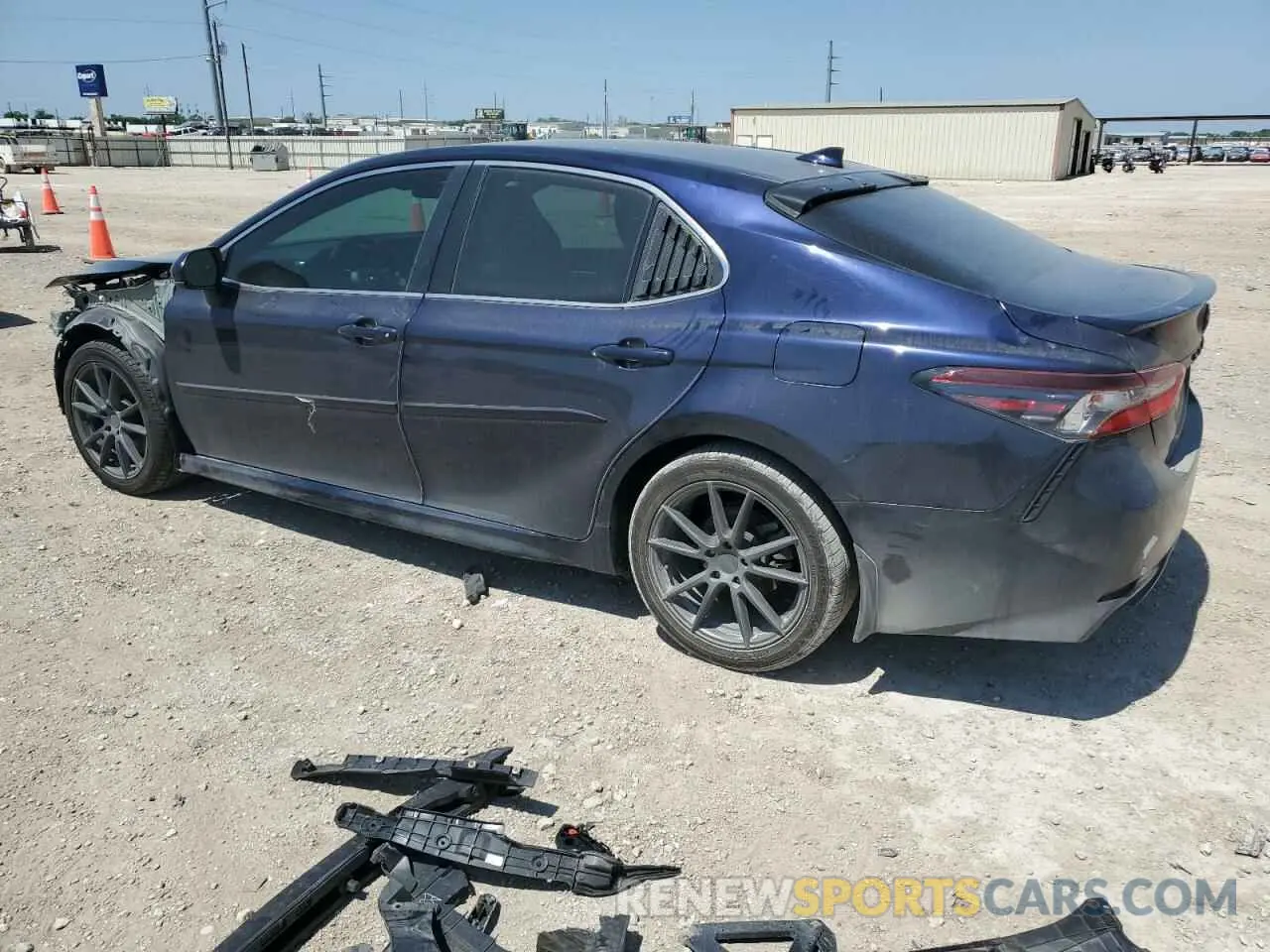 2 Photograph of a damaged car 4T1G11AK0MU418599 TOYOTA CAMRY 2021