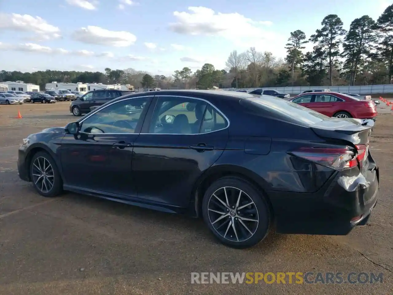 2 Photograph of a damaged car 4T1G11AK0MU424158 TOYOTA CAMRY 2021