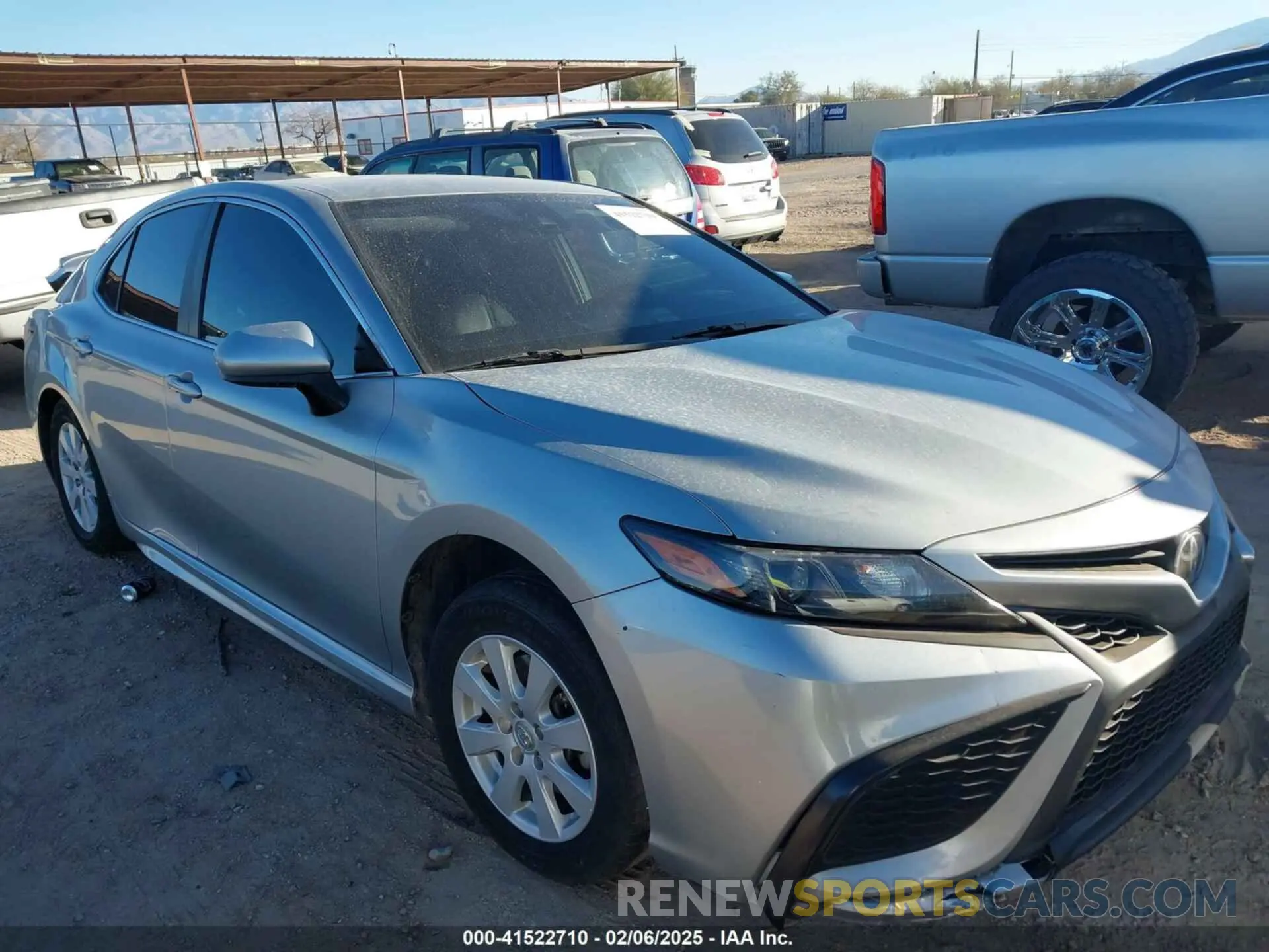 1 Photograph of a damaged car 4T1G11AK0MU427612 TOYOTA CAMRY 2021