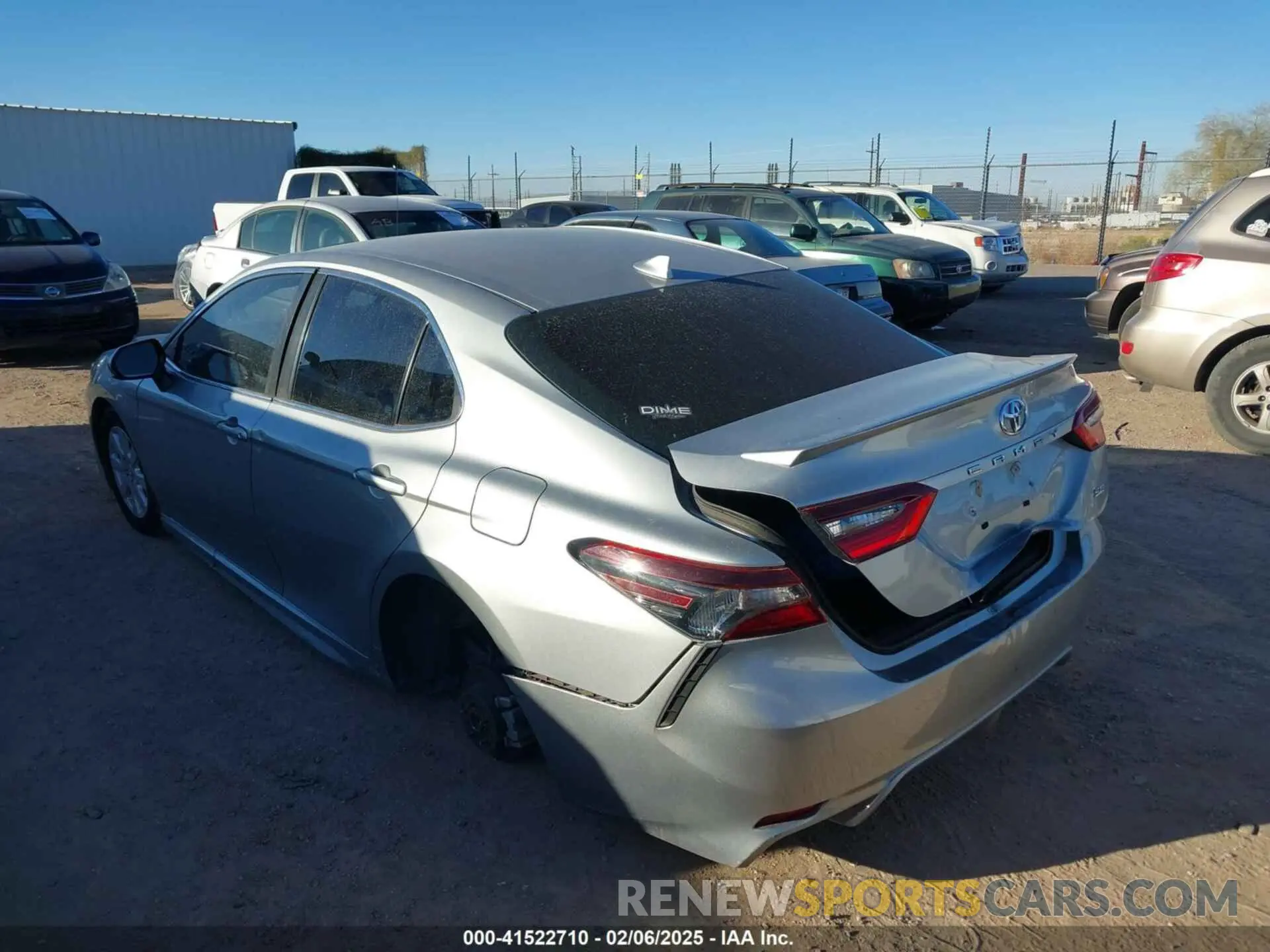 3 Photograph of a damaged car 4T1G11AK0MU427612 TOYOTA CAMRY 2021