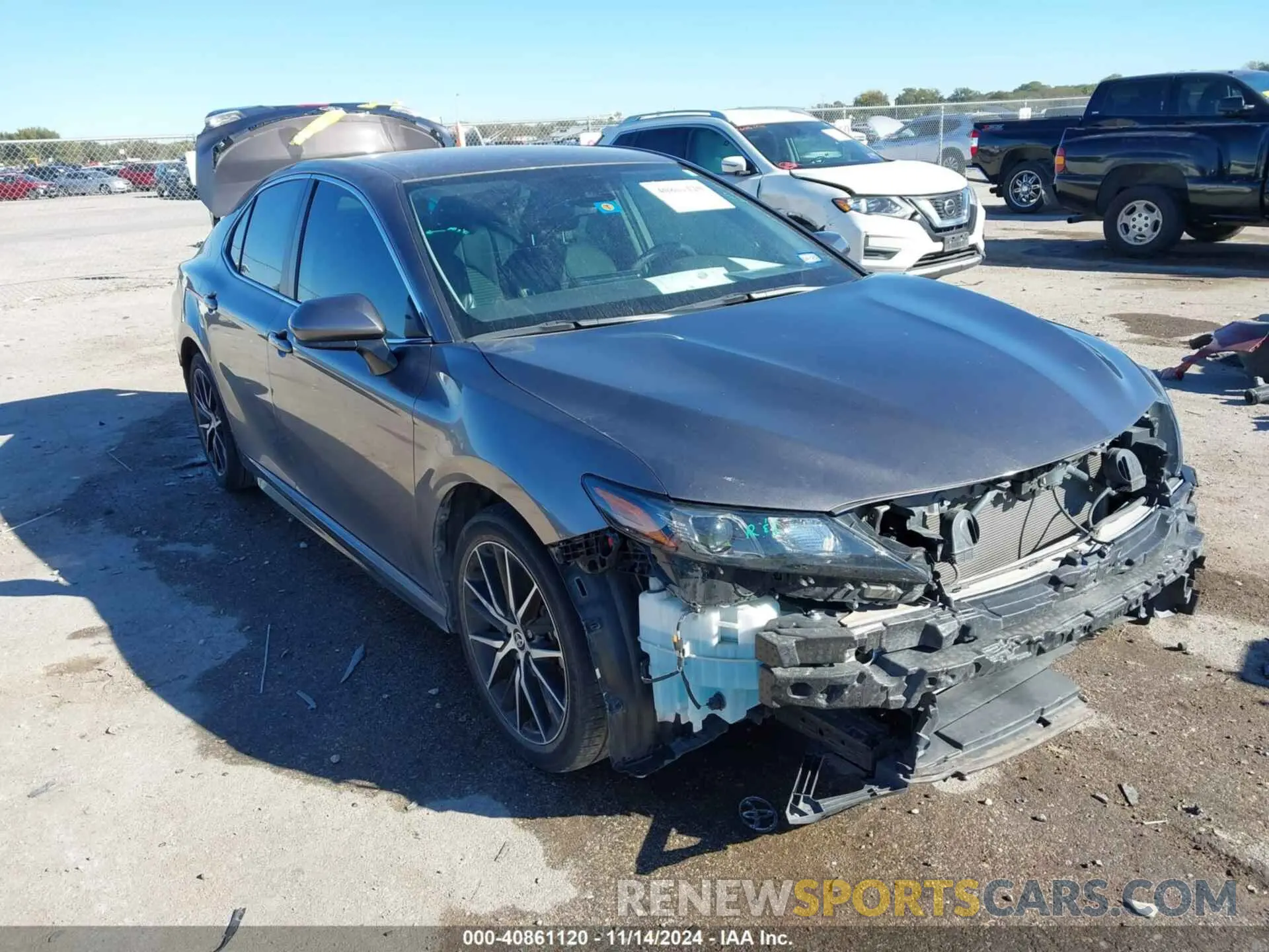 1 Photograph of a damaged car 4T1G11AK0MU428033 TOYOTA CAMRY 2021