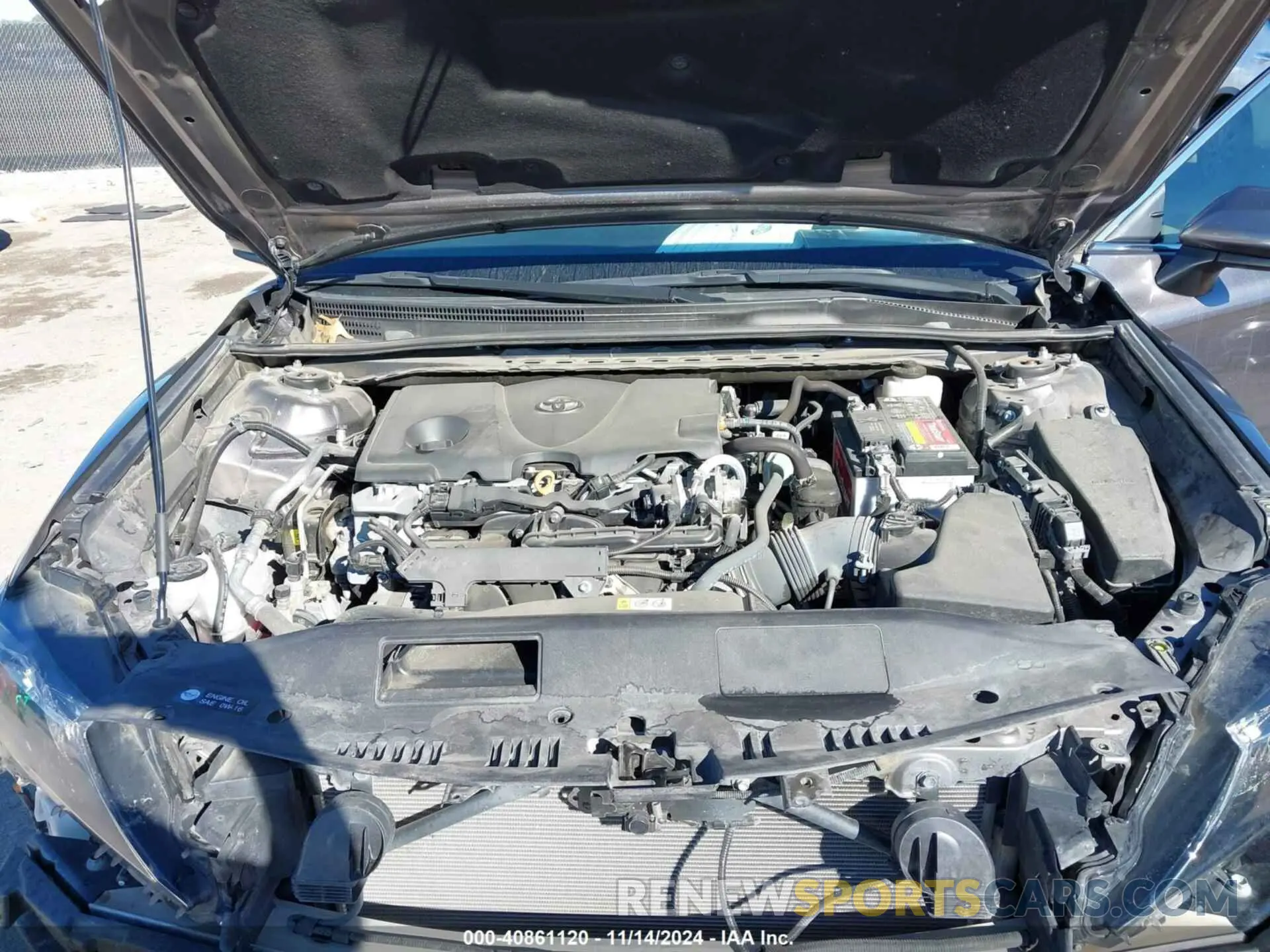 10 Photograph of a damaged car 4T1G11AK0MU428033 TOYOTA CAMRY 2021