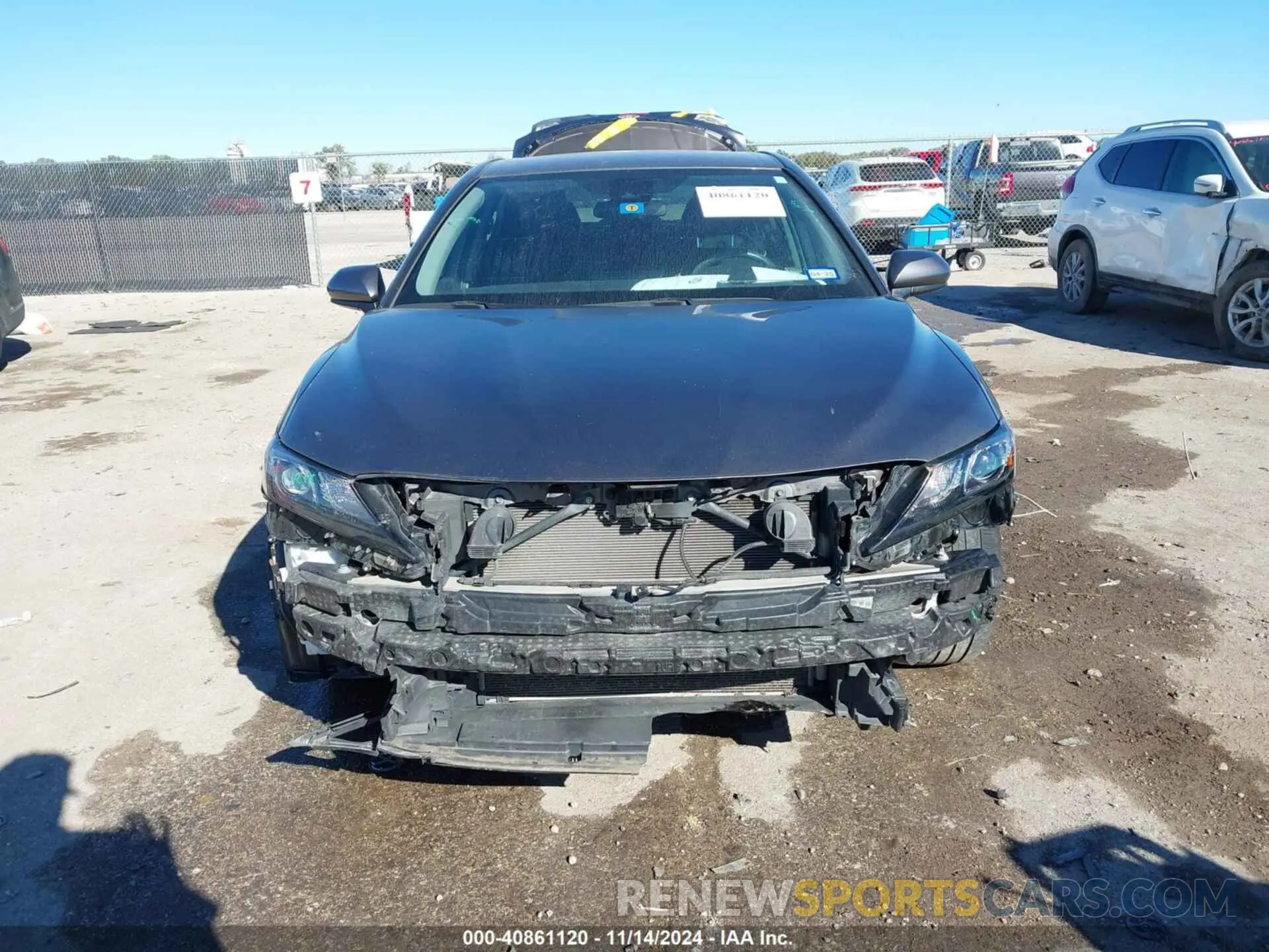 13 Photograph of a damaged car 4T1G11AK0MU428033 TOYOTA CAMRY 2021