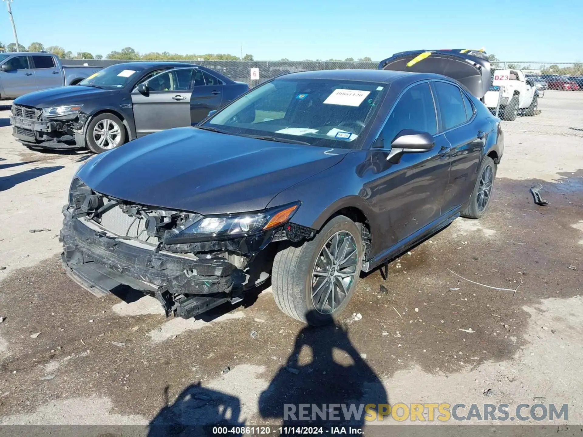 2 Photograph of a damaged car 4T1G11AK0MU428033 TOYOTA CAMRY 2021