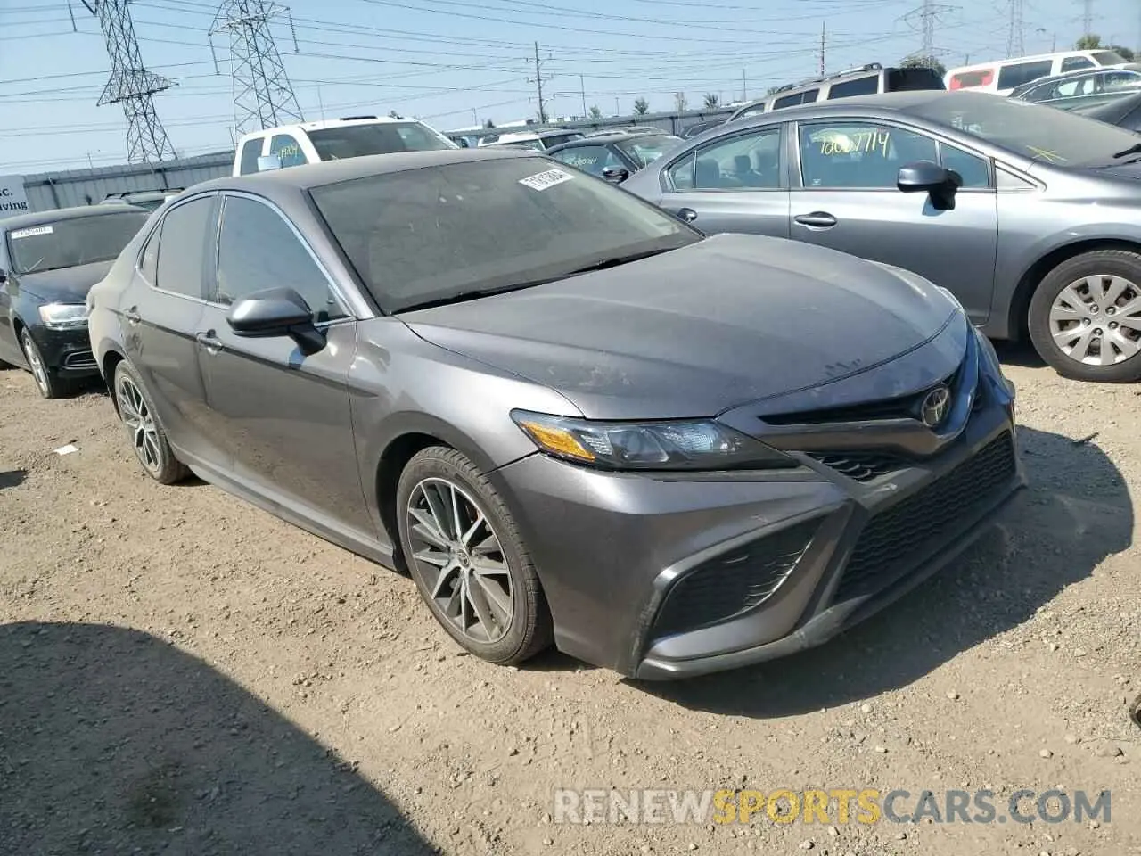 4 Photograph of a damaged car 4T1G11AK0MU436097 TOYOTA CAMRY 2021