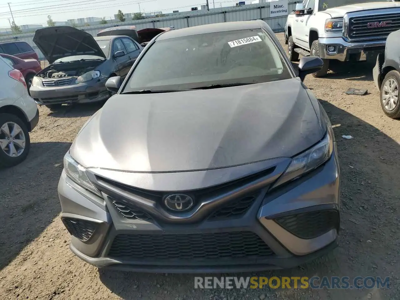 5 Photograph of a damaged car 4T1G11AK0MU436097 TOYOTA CAMRY 2021
