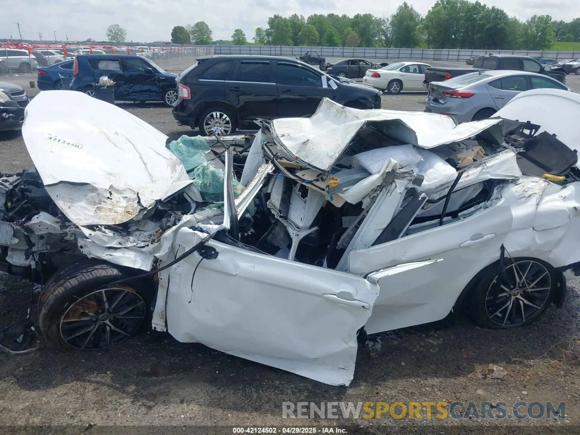 6 Photograph of a damaged car 4T1G11AK0MU438609 TOYOTA CAMRY 2021