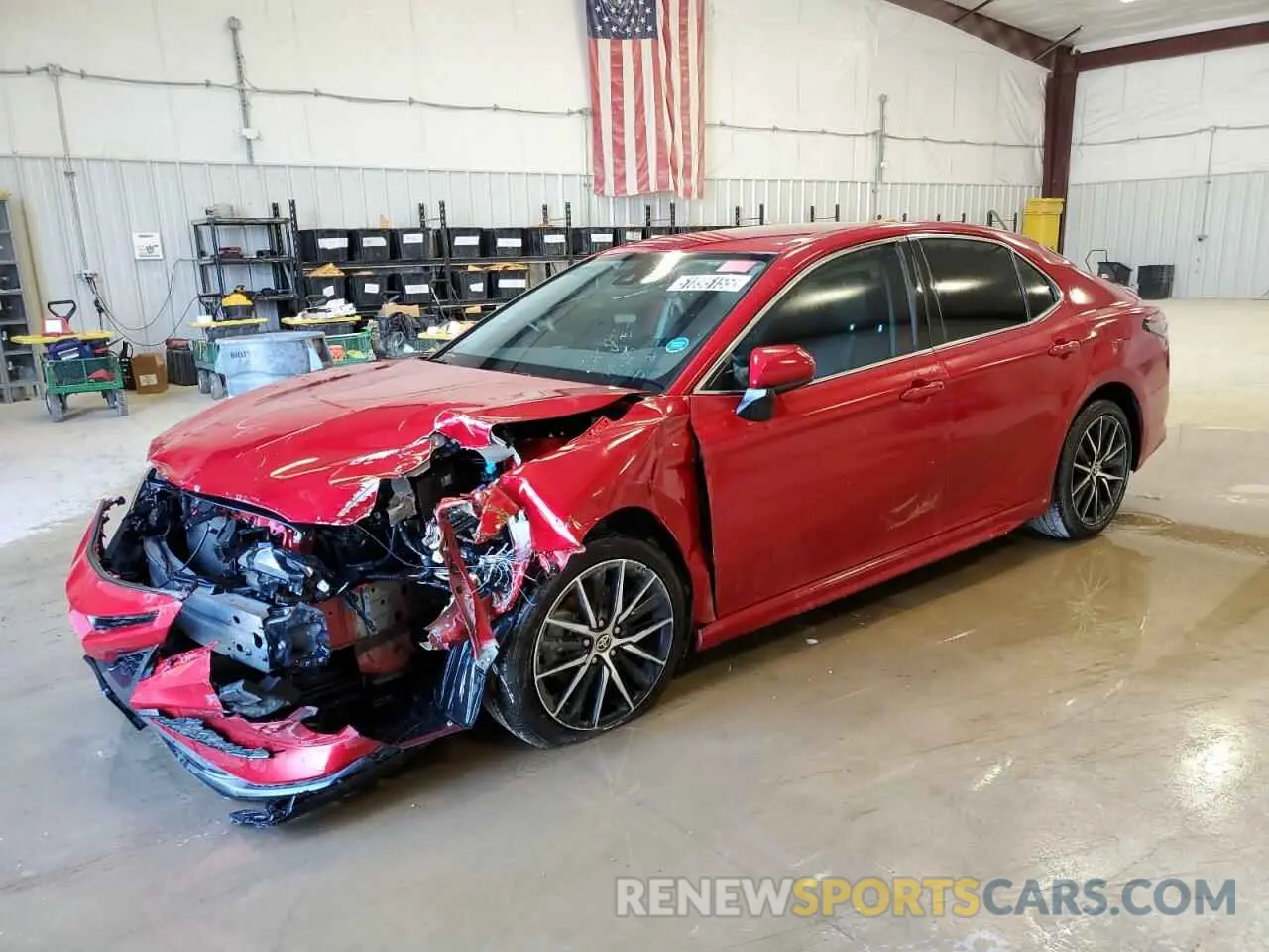 1 Photograph of a damaged car 4T1G11AK0MU440442 TOYOTA CAMRY 2021