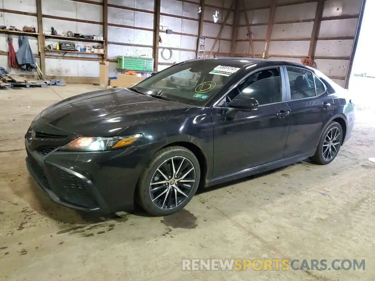 1 Photograph of a damaged car 4T1G11AK0MU441588 TOYOTA CAMRY 2021