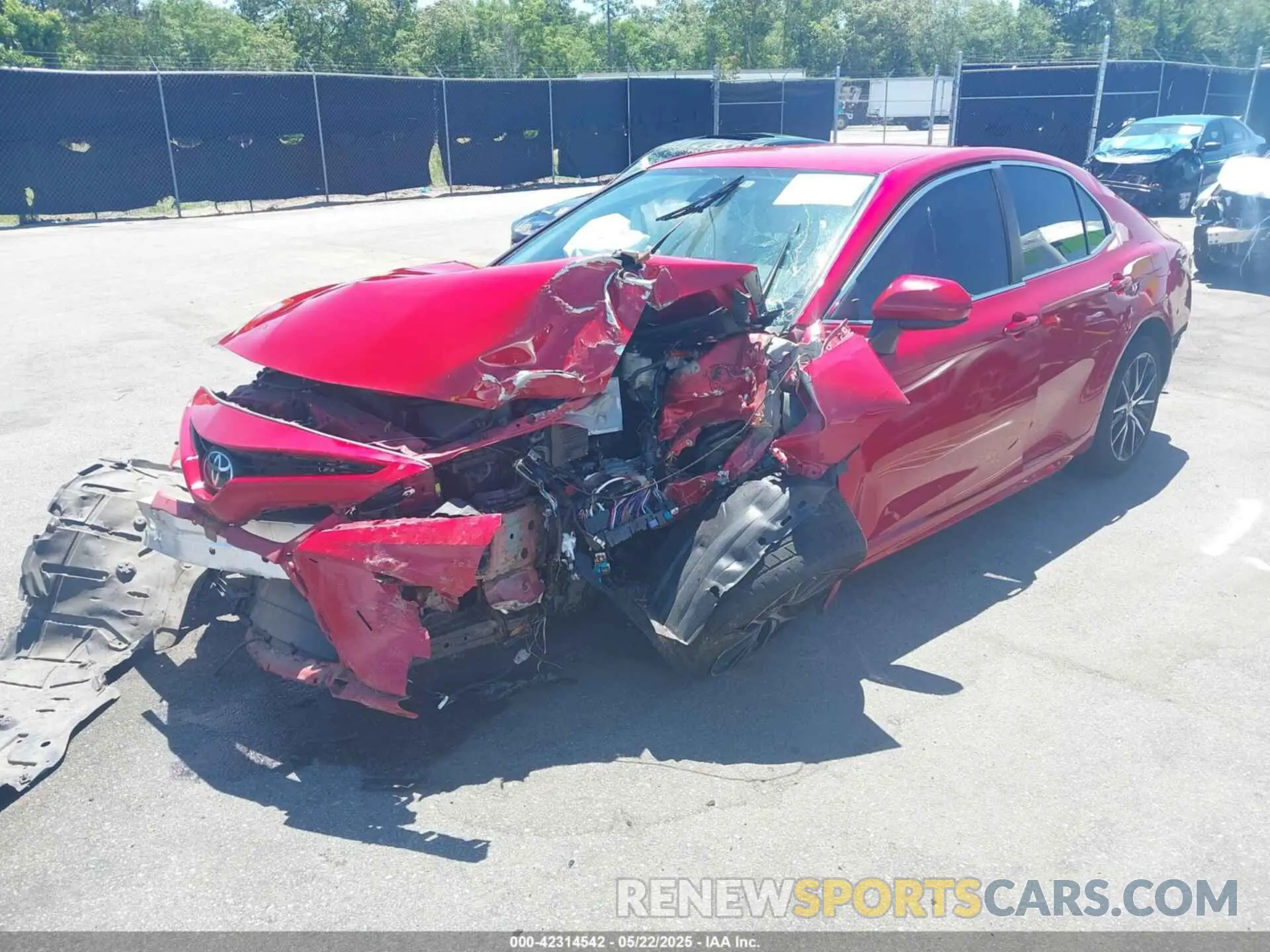 6 Photograph of a damaged car 4T1G11AK0MU448248 TOYOTA CAMRY 2021