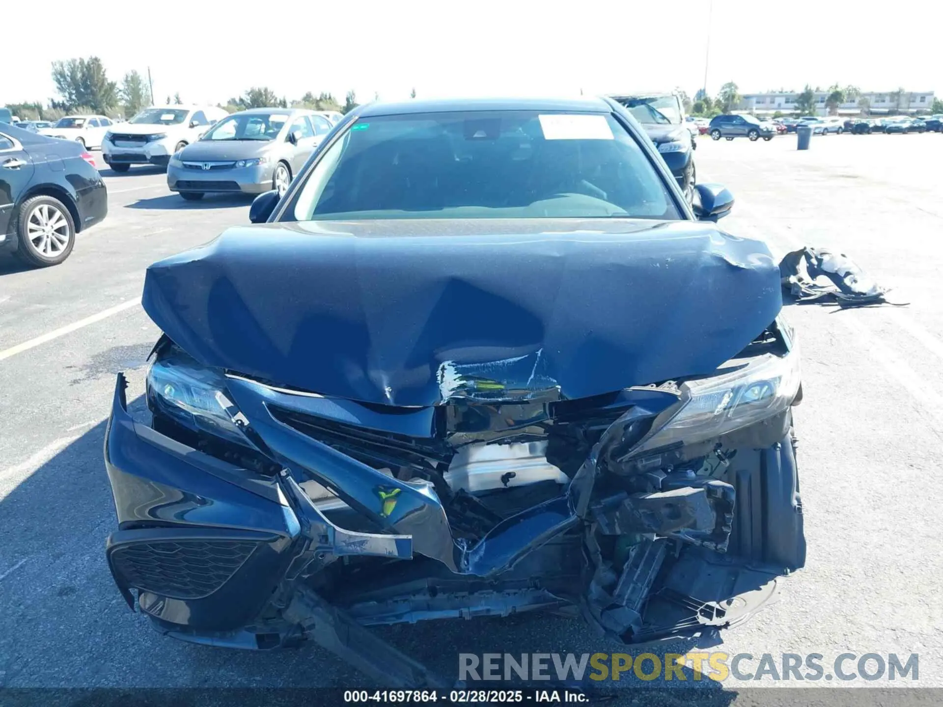 13 Photograph of a damaged car 4T1G11AK0MU450257 TOYOTA CAMRY 2021