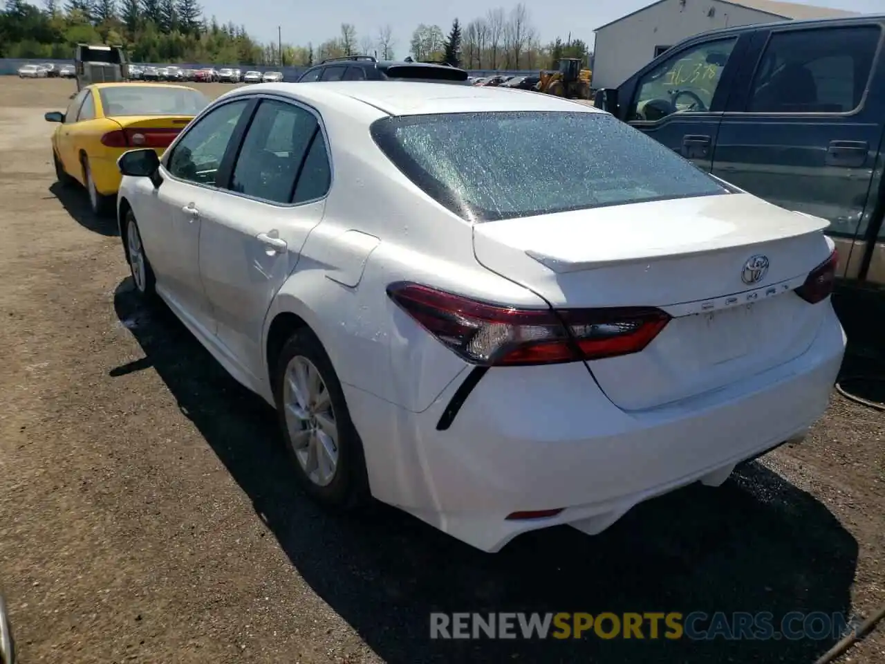 3 Photograph of a damaged car 4T1G11AK0MU453126 TOYOTA CAMRY 2021