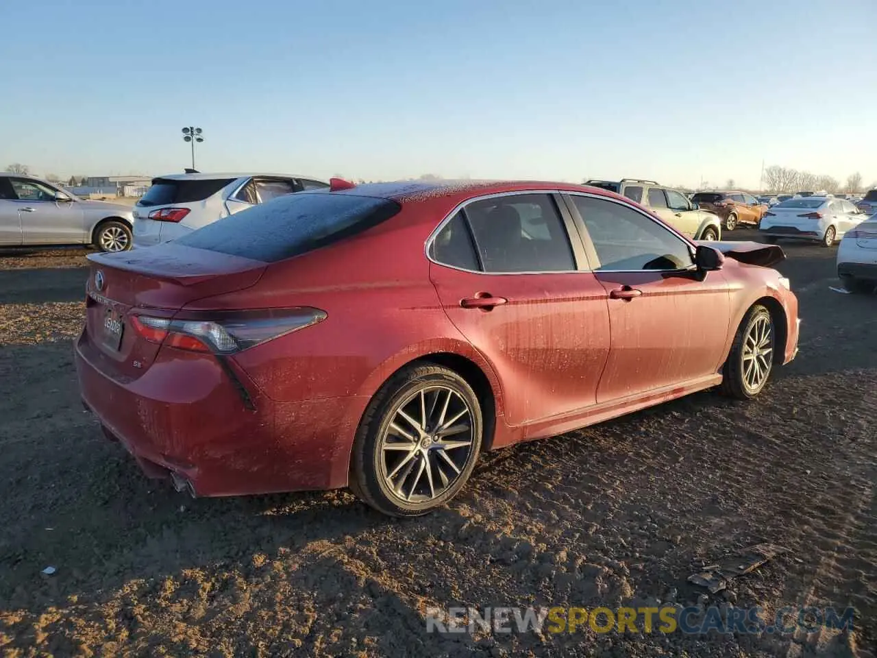3 Photograph of a damaged car 4T1G11AK0MU453899 TOYOTA CAMRY 2021