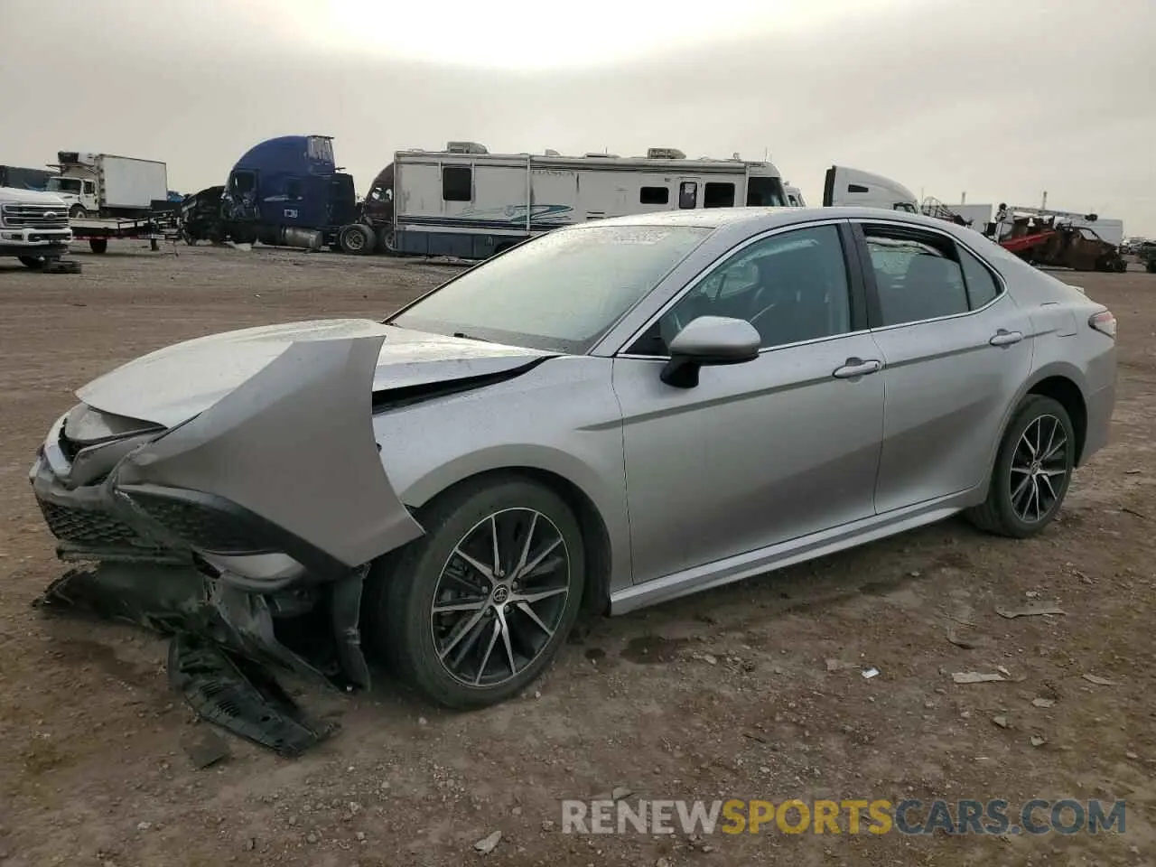 1 Photograph of a damaged car 4T1G11AK0MU456673 TOYOTA CAMRY 2021
