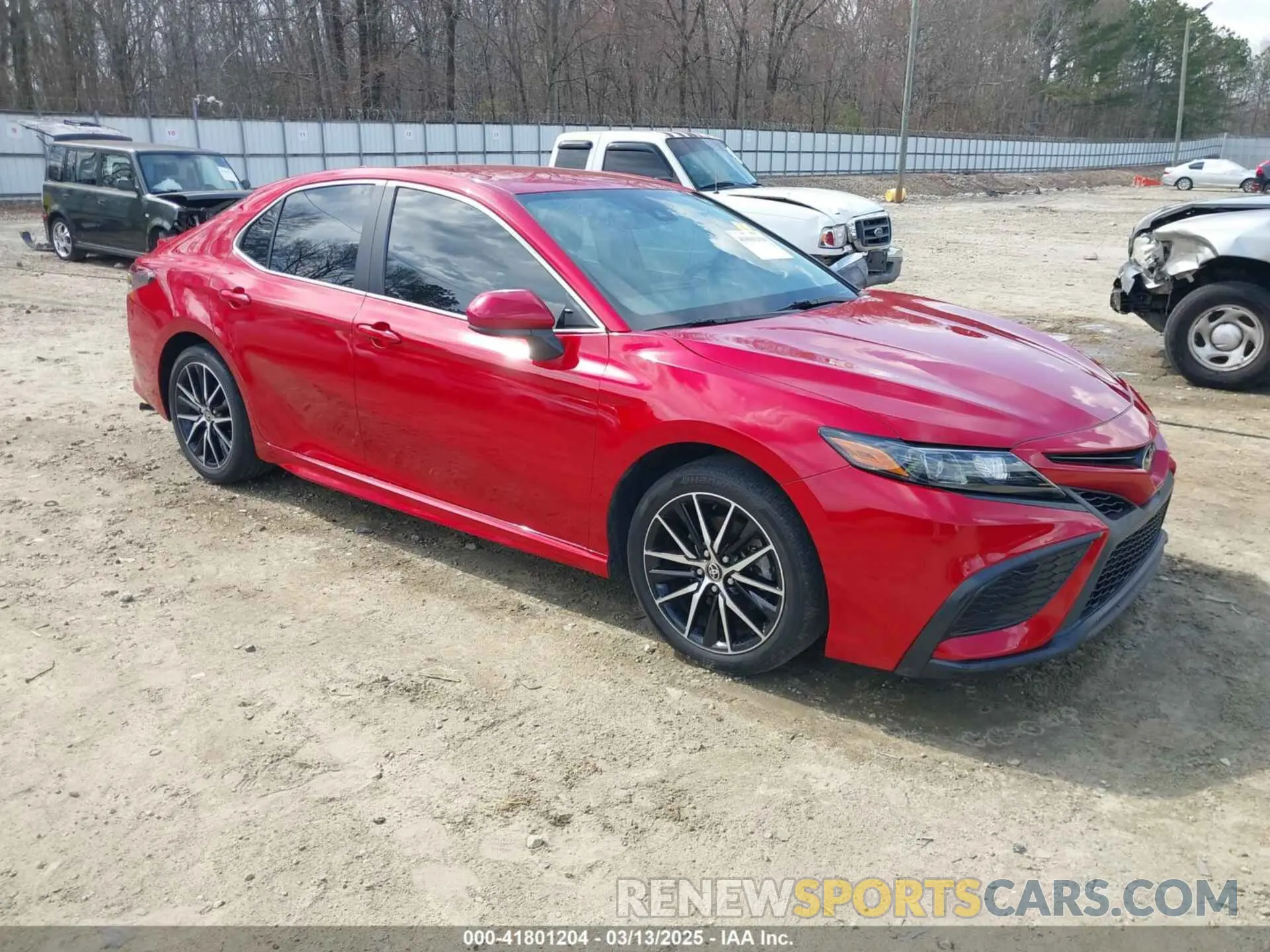 1 Photograph of a damaged car 4T1G11AK0MU460173 TOYOTA CAMRY 2021