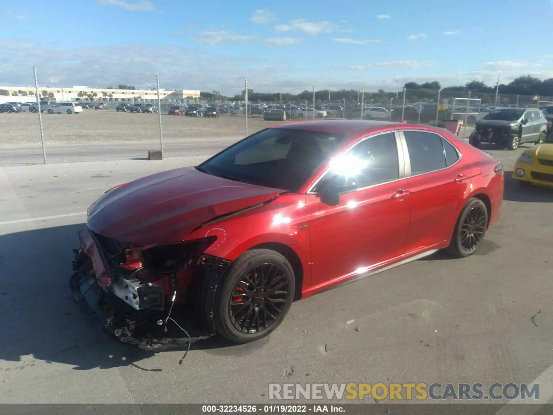 2 Photograph of a damaged car 4T1G11AK0MU460674 TOYOTA CAMRY 2021