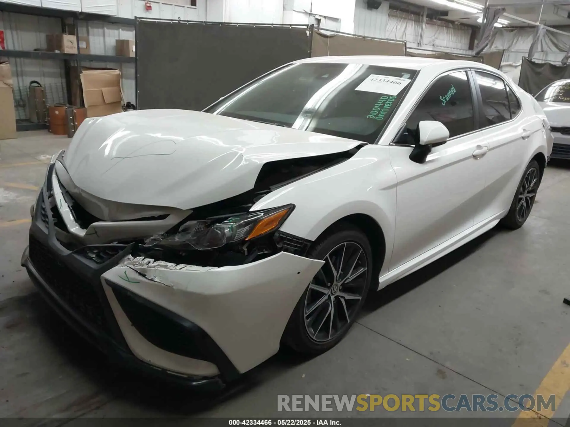 2 Photograph of a damaged car 4T1G11AK0MU470136 TOYOTA CAMRY 2021