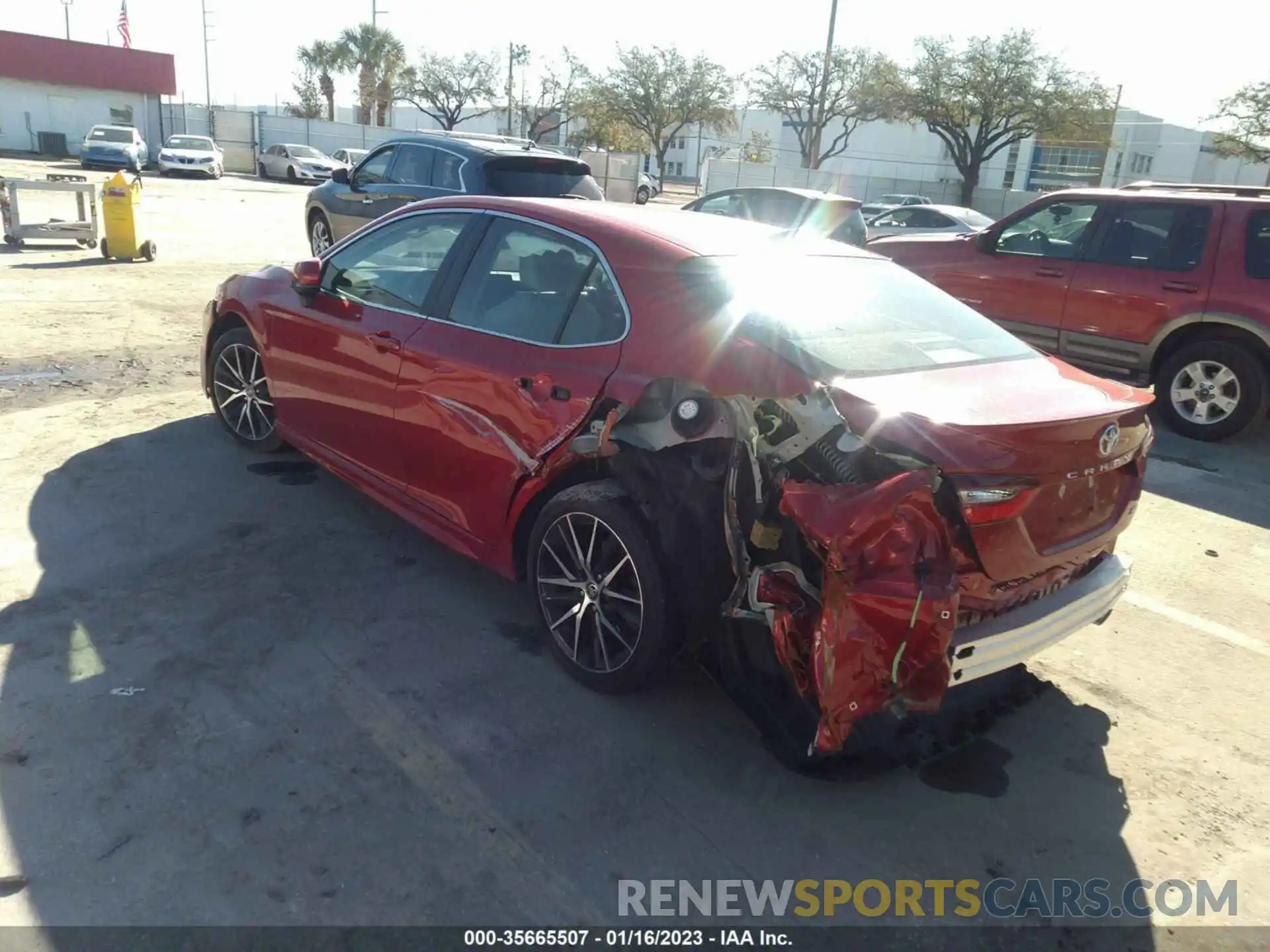 3 Photograph of a damaged car 4T1G11AK0MU475840 TOYOTA CAMRY 2021