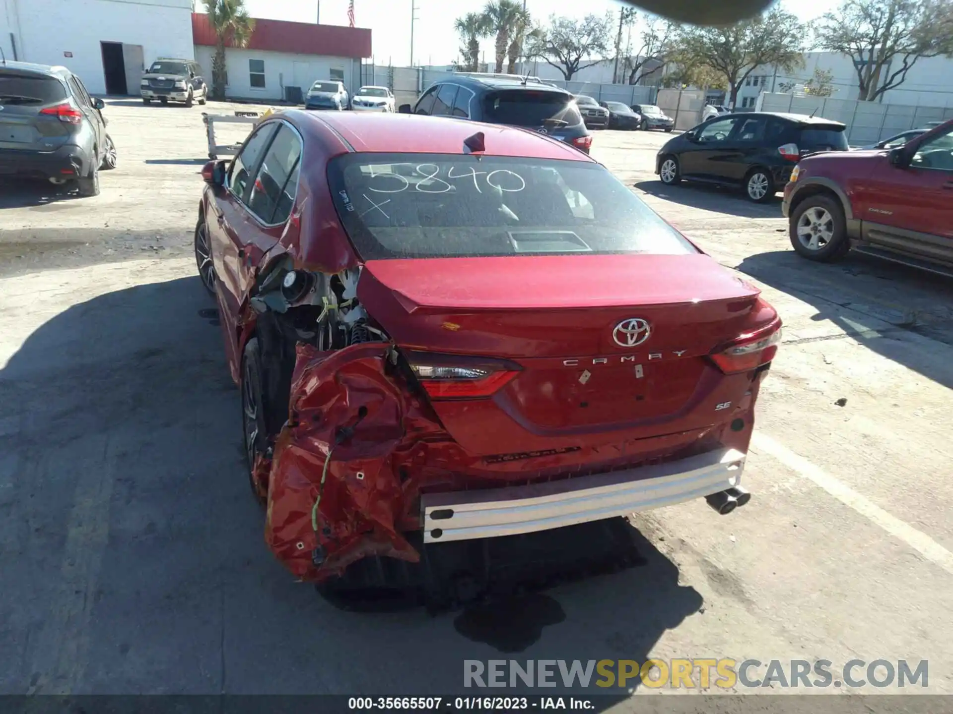 6 Photograph of a damaged car 4T1G11AK0MU475840 TOYOTA CAMRY 2021