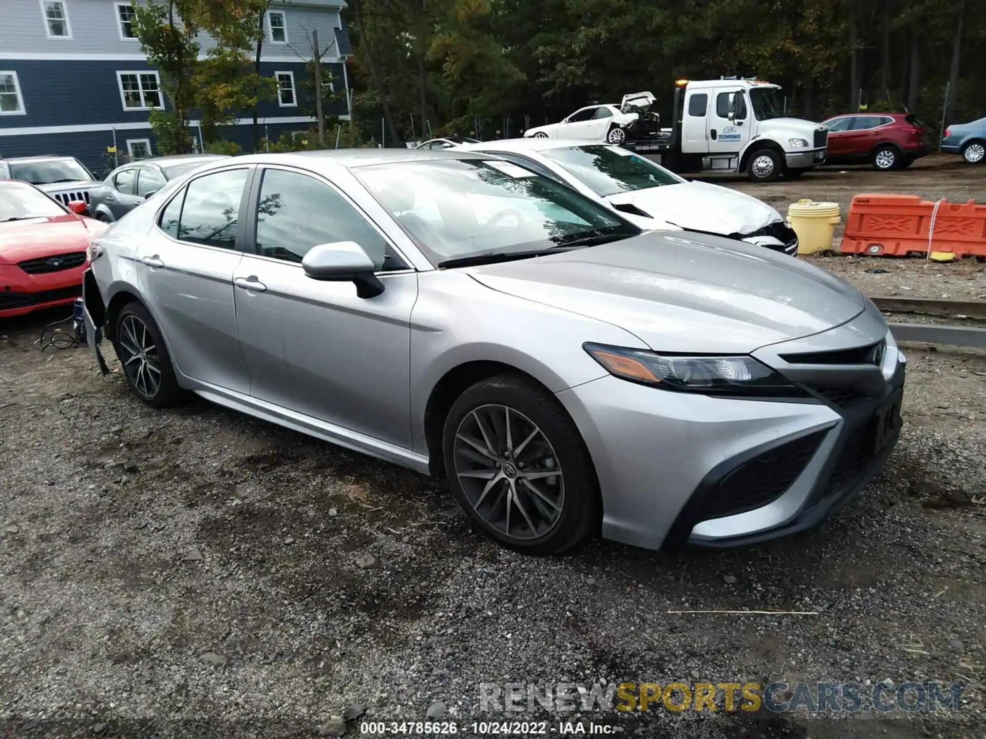 1 Photograph of a damaged car 4T1G11AK0MU478608 TOYOTA CAMRY 2021