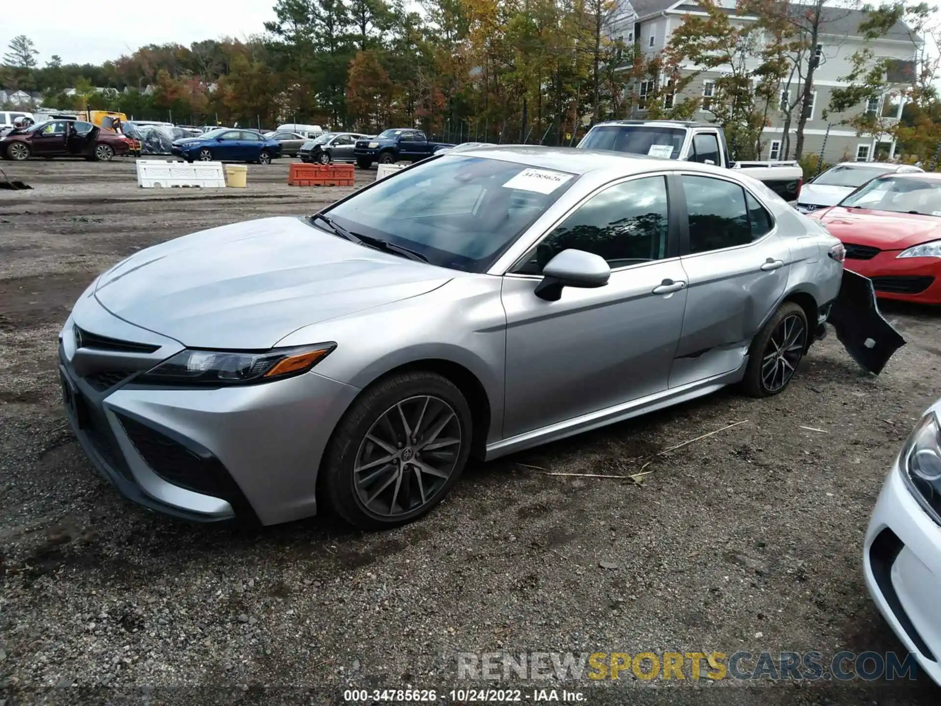 2 Photograph of a damaged car 4T1G11AK0MU478608 TOYOTA CAMRY 2021