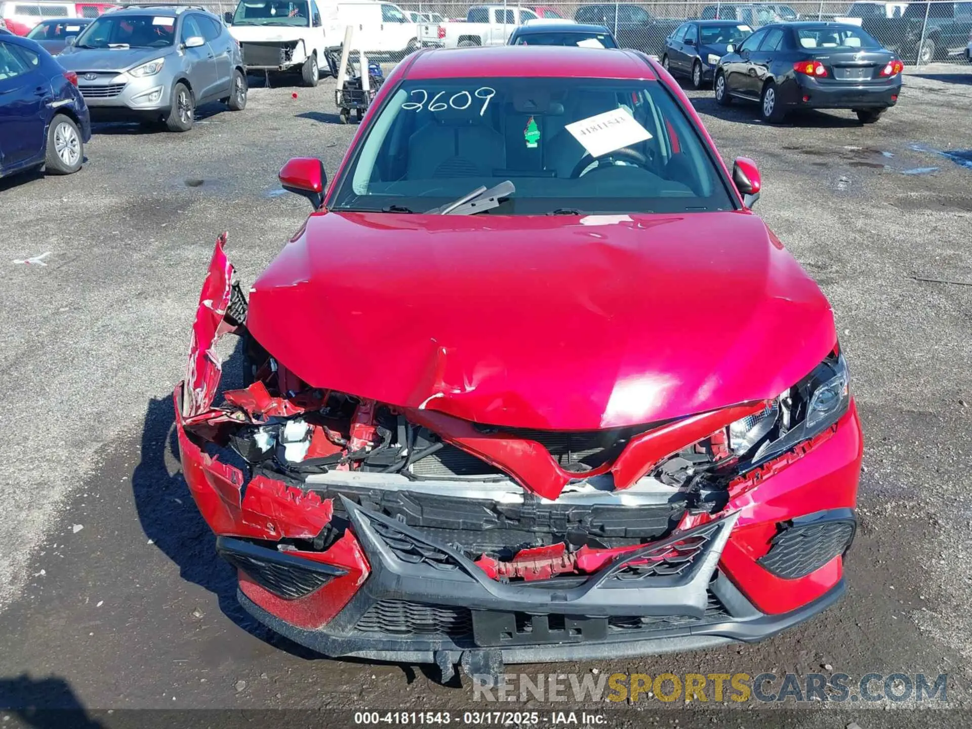12 Photograph of a damaged car 4T1G11AK0MU482609 TOYOTA CAMRY 2021