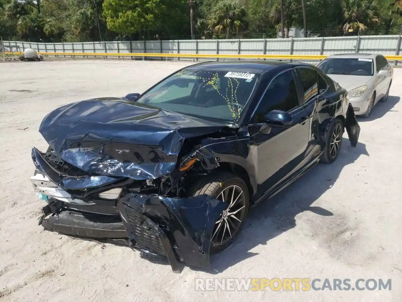 2 Photograph of a damaged car 4T1G11AK0MU514233 TOYOTA CAMRY 2021