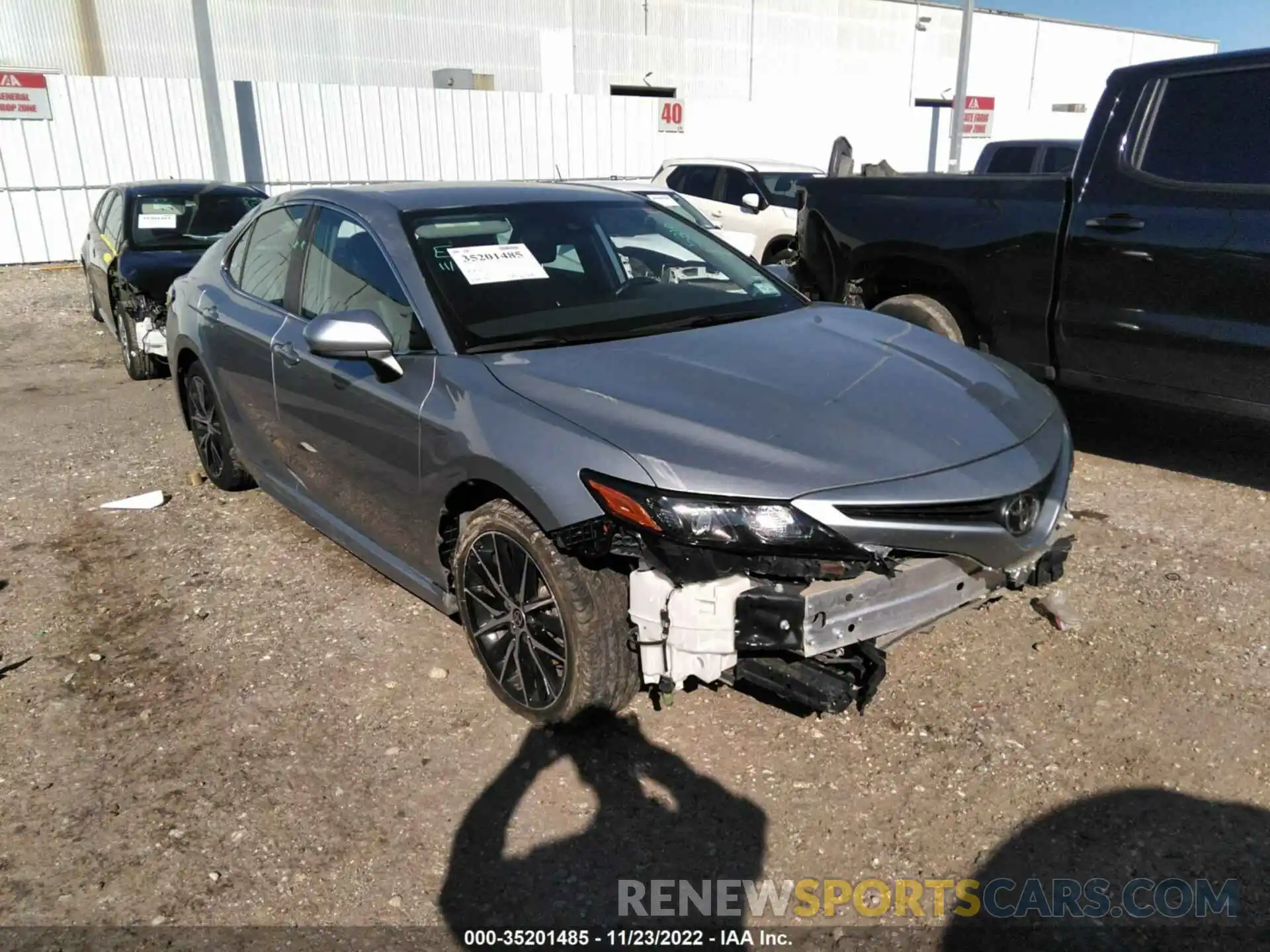 1 Photograph of a damaged car 4T1G11AK0MU517925 TOYOTA CAMRY 2021