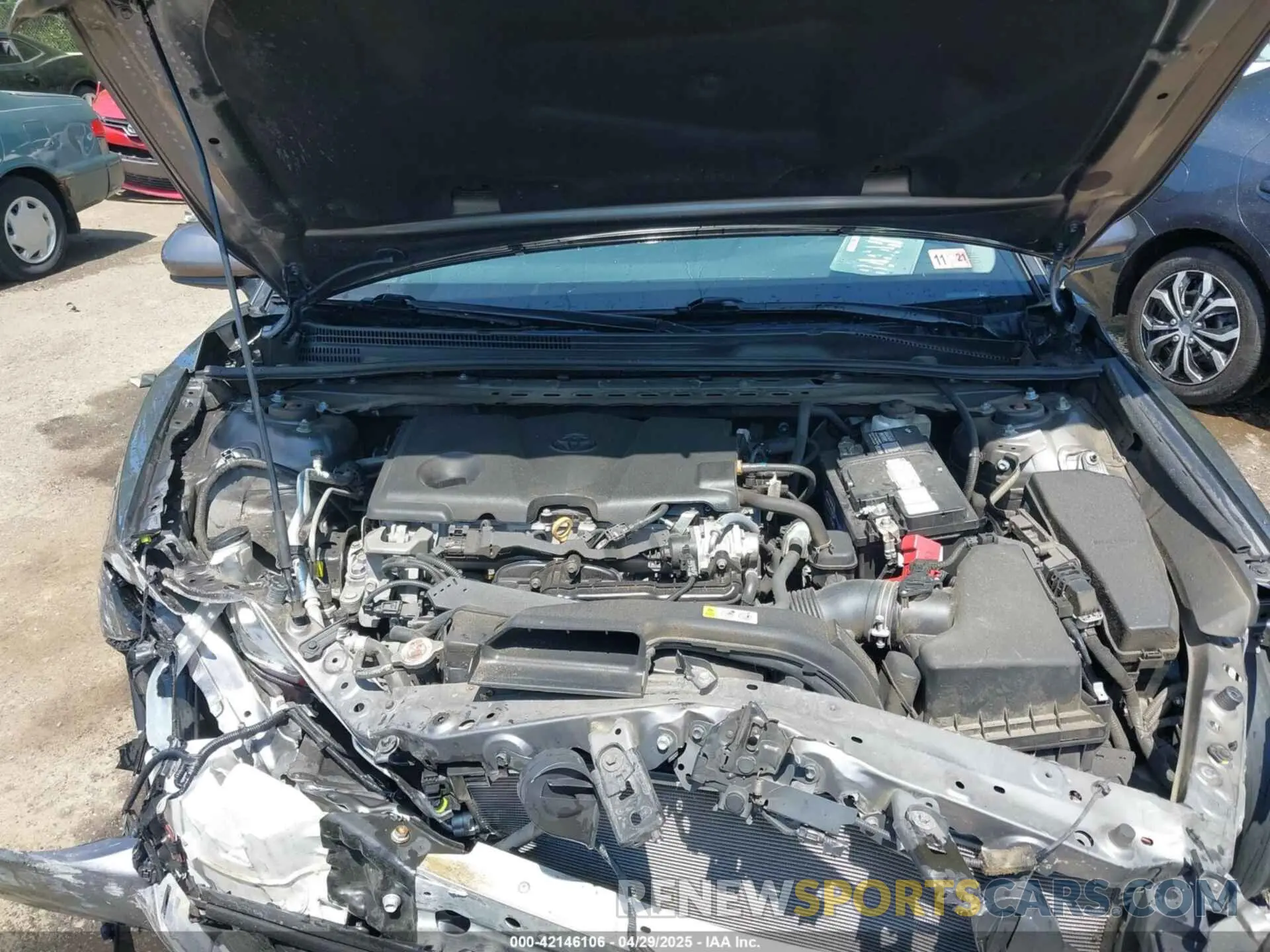 10 Photograph of a damaged car 4T1G11AK0MU523241 TOYOTA CAMRY 2021