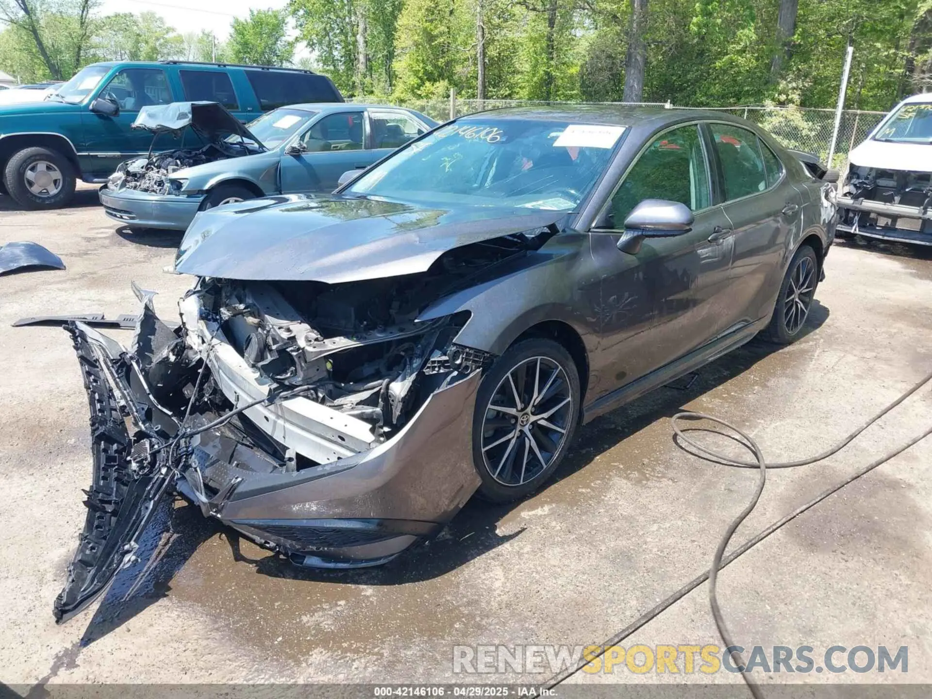 2 Photograph of a damaged car 4T1G11AK0MU523241 TOYOTA CAMRY 2021
