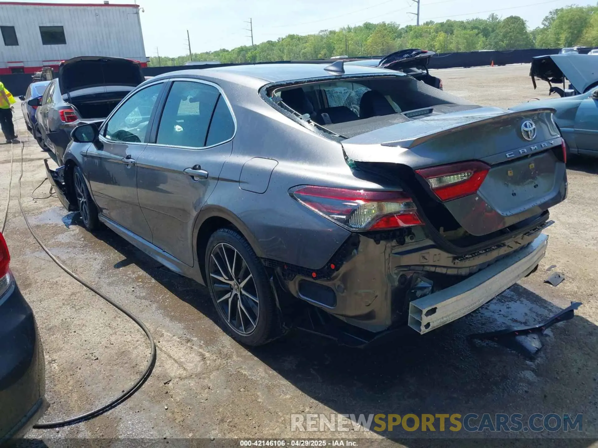 3 Photograph of a damaged car 4T1G11AK0MU523241 TOYOTA CAMRY 2021